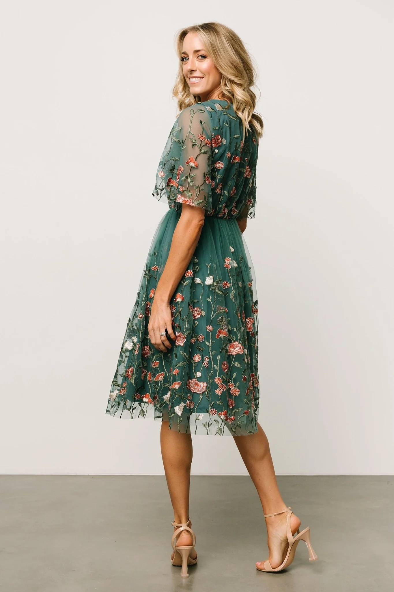 Duchess Tulle Dress | Jade Garden