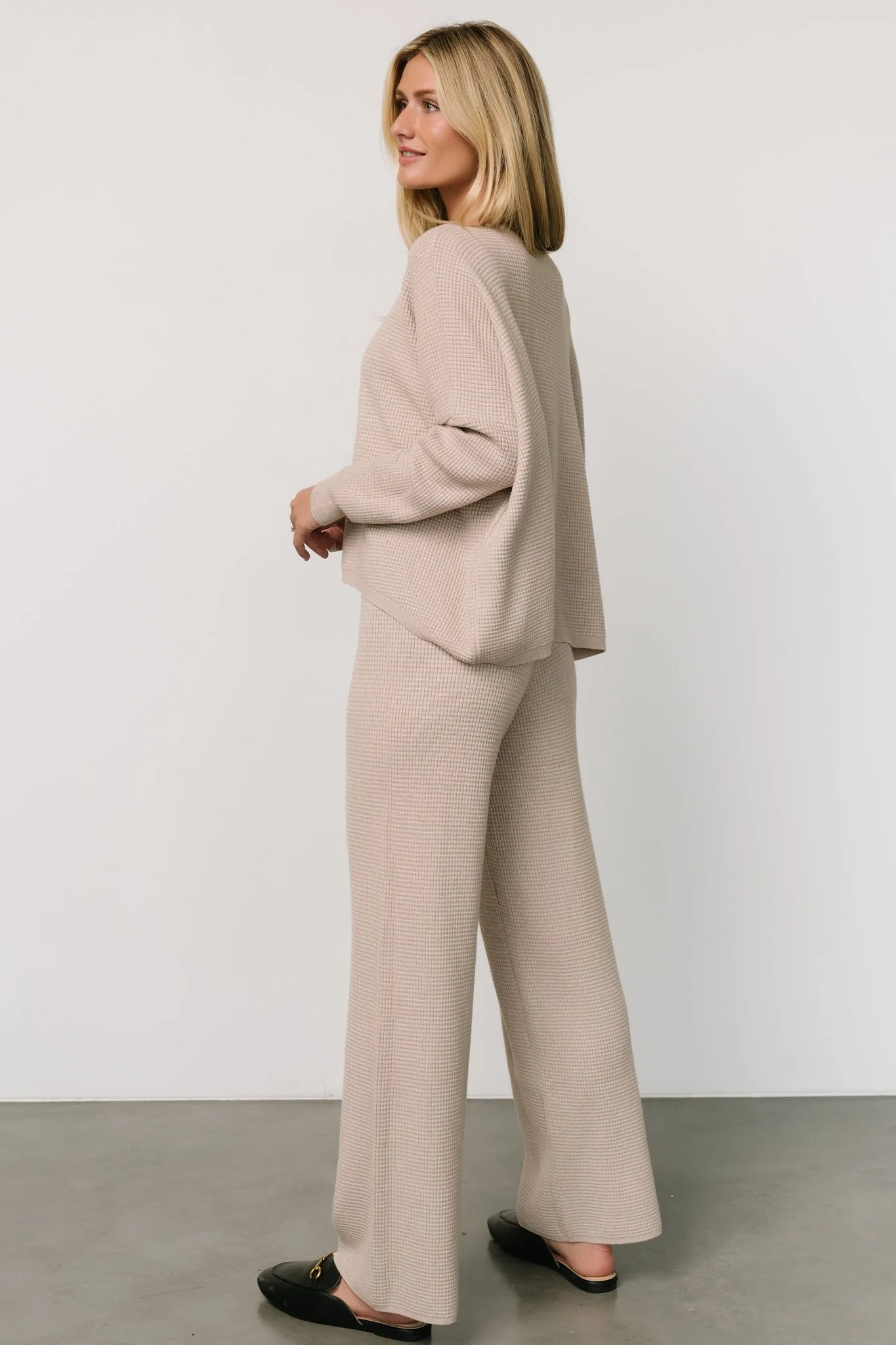 Owen Waffle Pants | Oatmeal