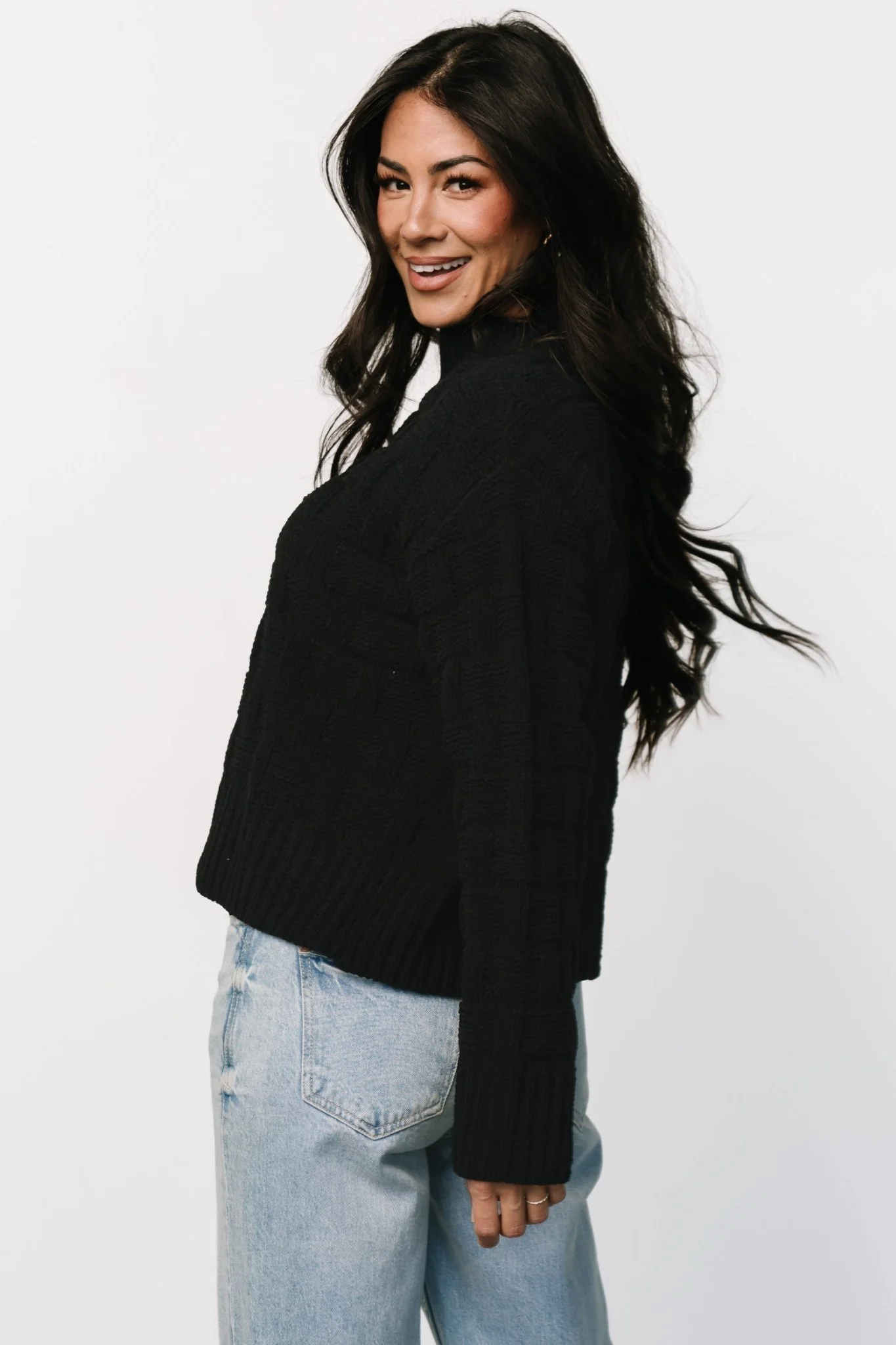 Stetson Knit Sweater | Black