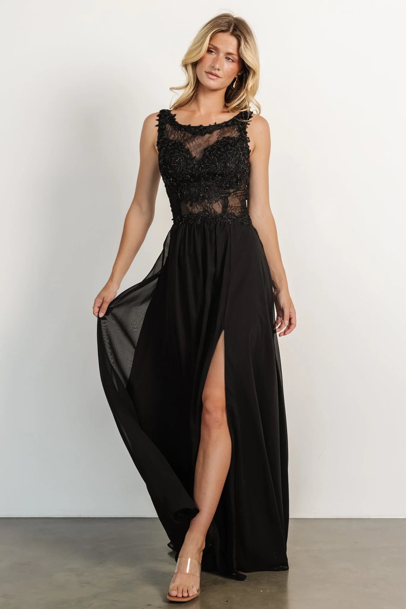 Konstantina Gown | Black