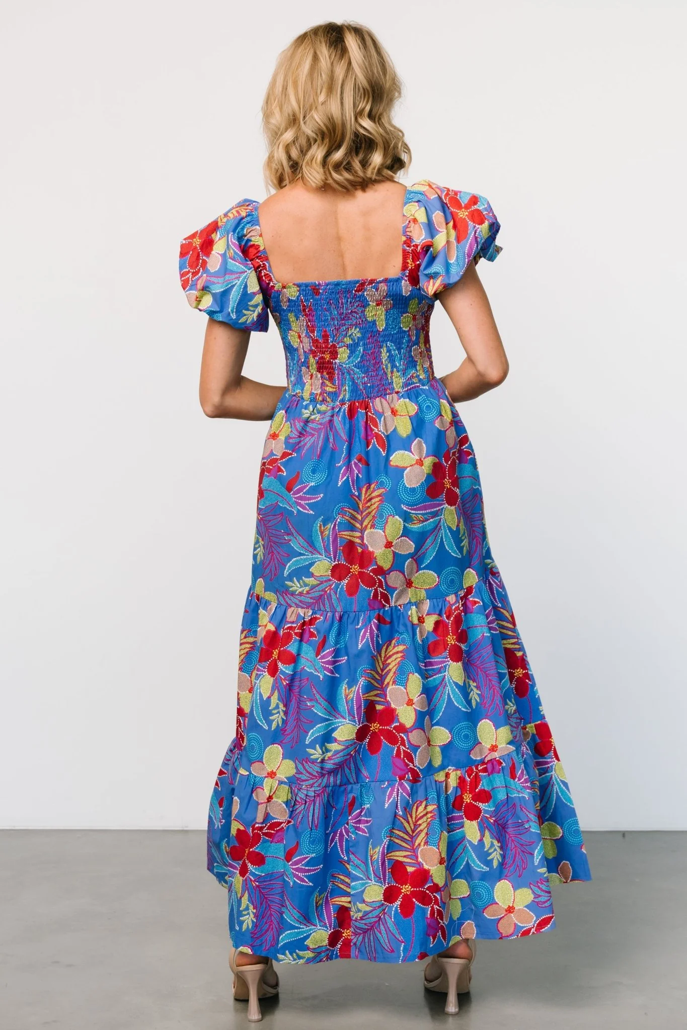 Melanie Maxi Dress | Blue Multi