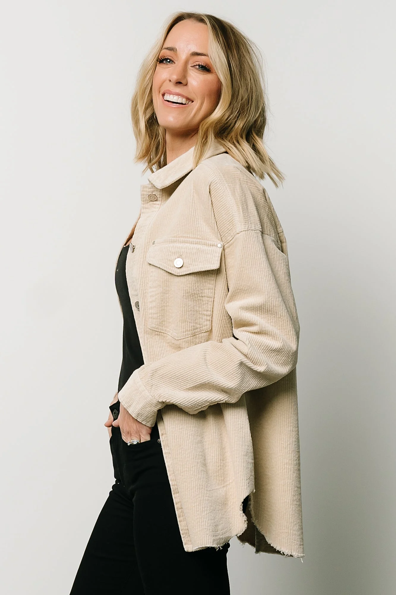 Greeley Corduroy Jacket | Sand