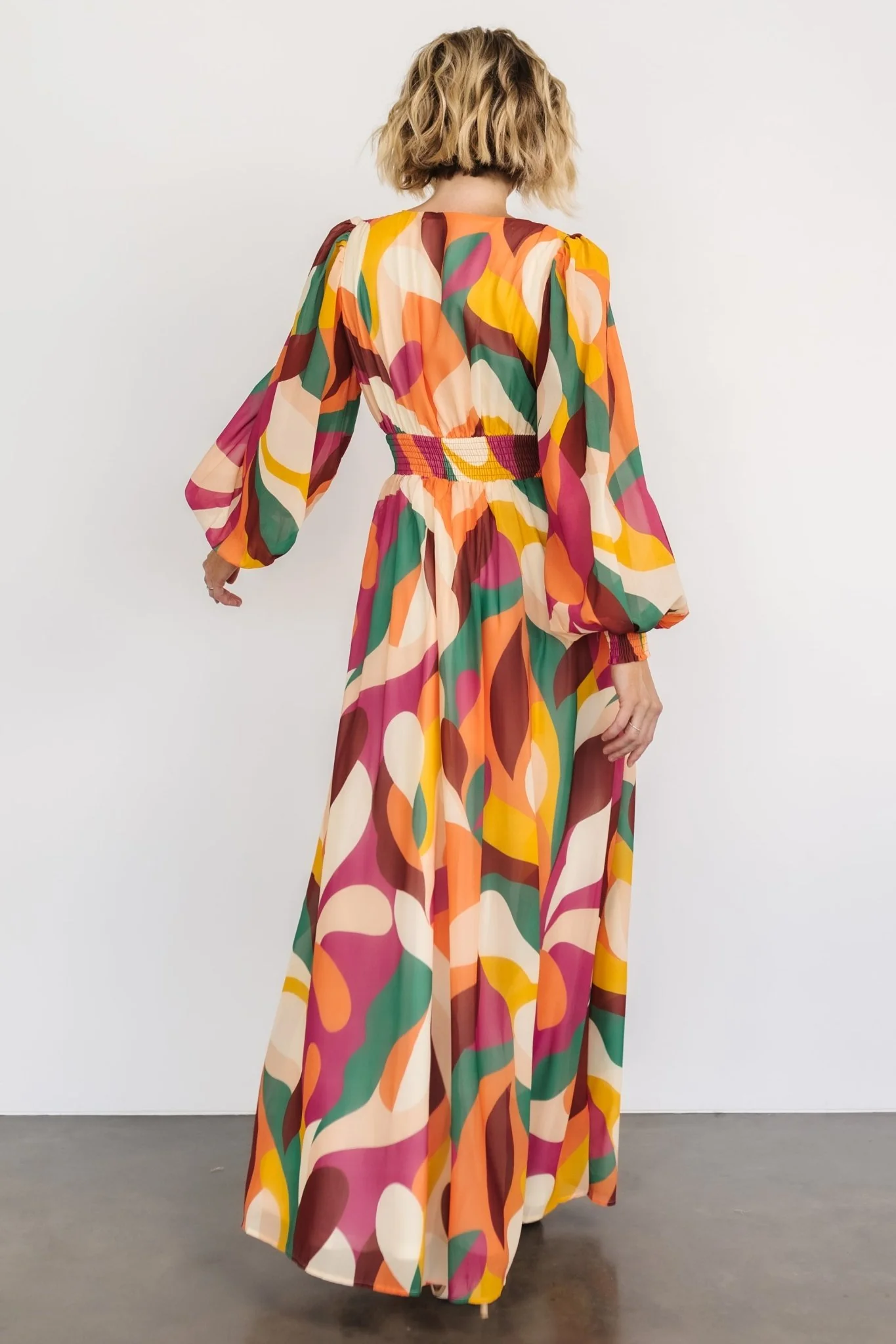 Lawson Maxi Dress | Green Multi