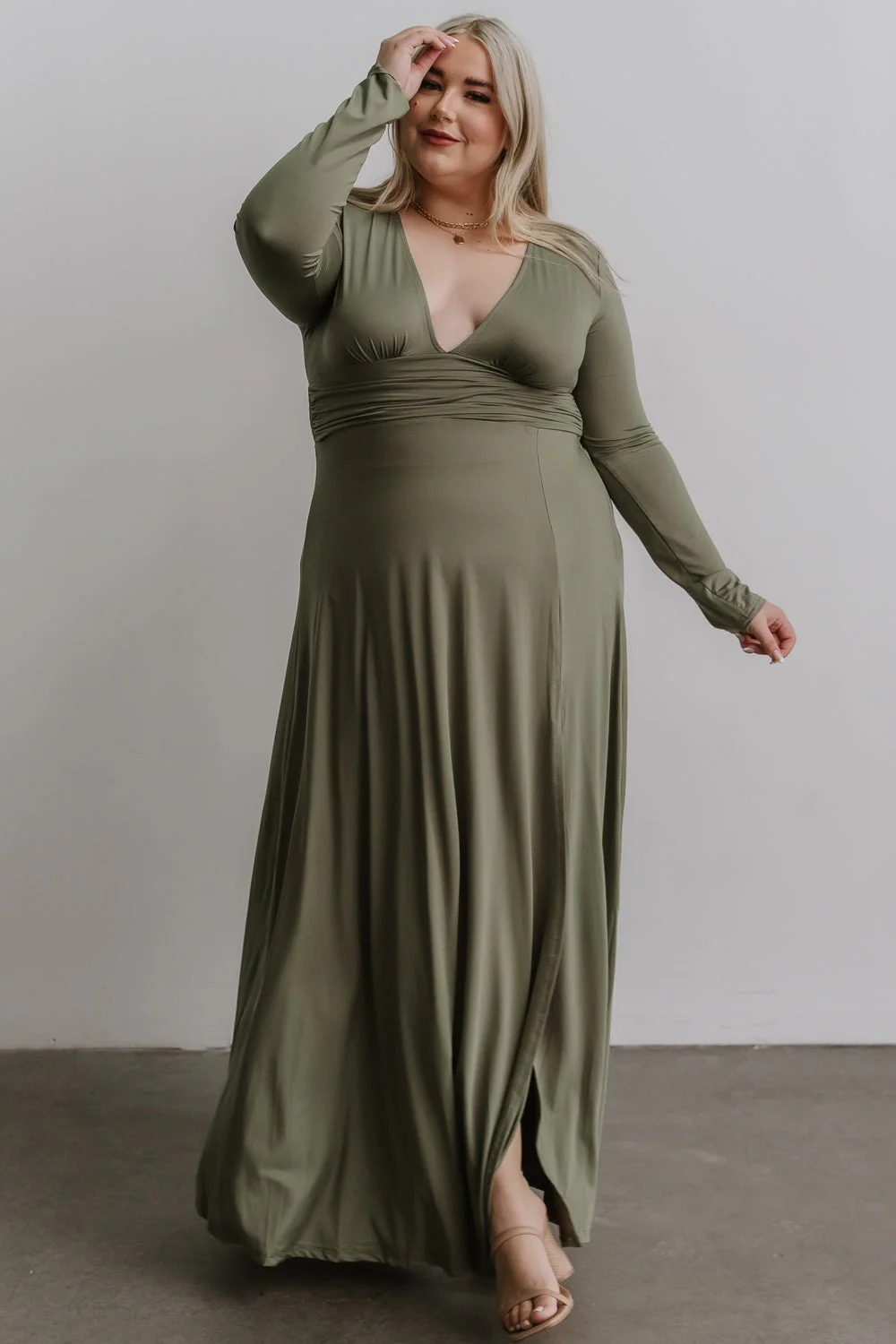 Arianna Maxi Dress | Dusty Sage
