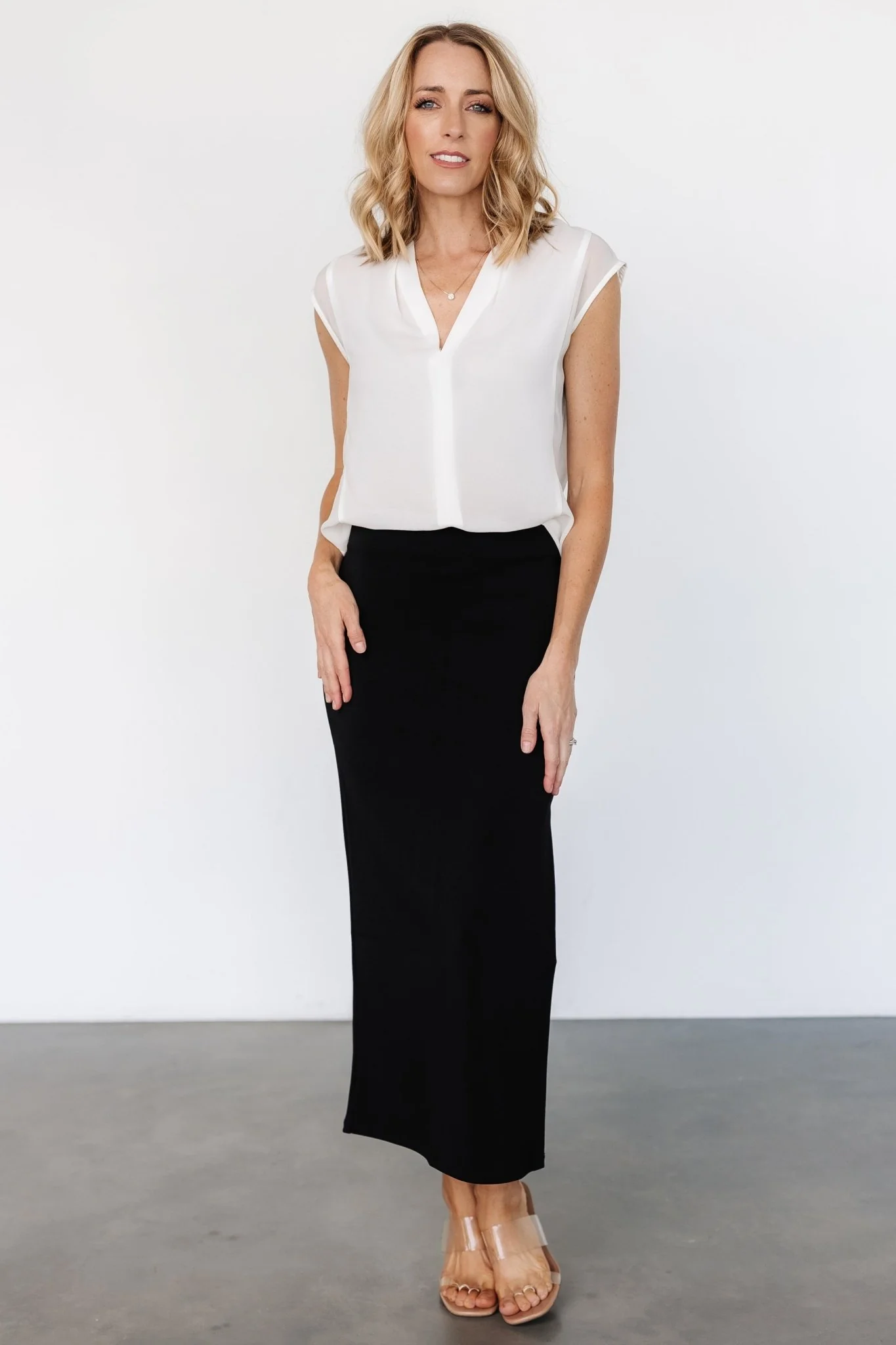 Pembroke Pencil Skirt | Black