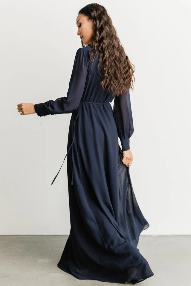 Kelsey Wrap Dress | Navy