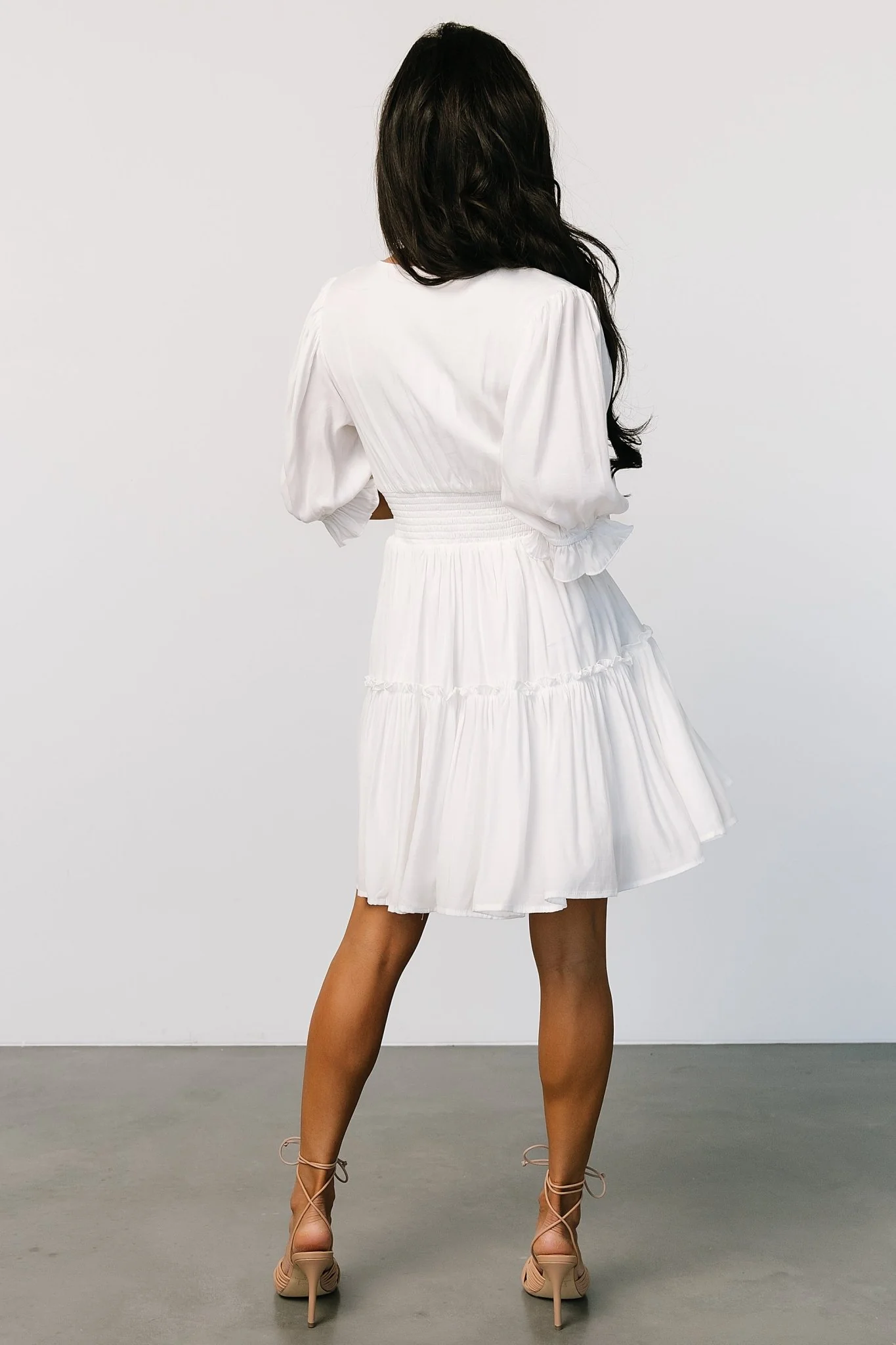 Gisela Short Dress | Off White
