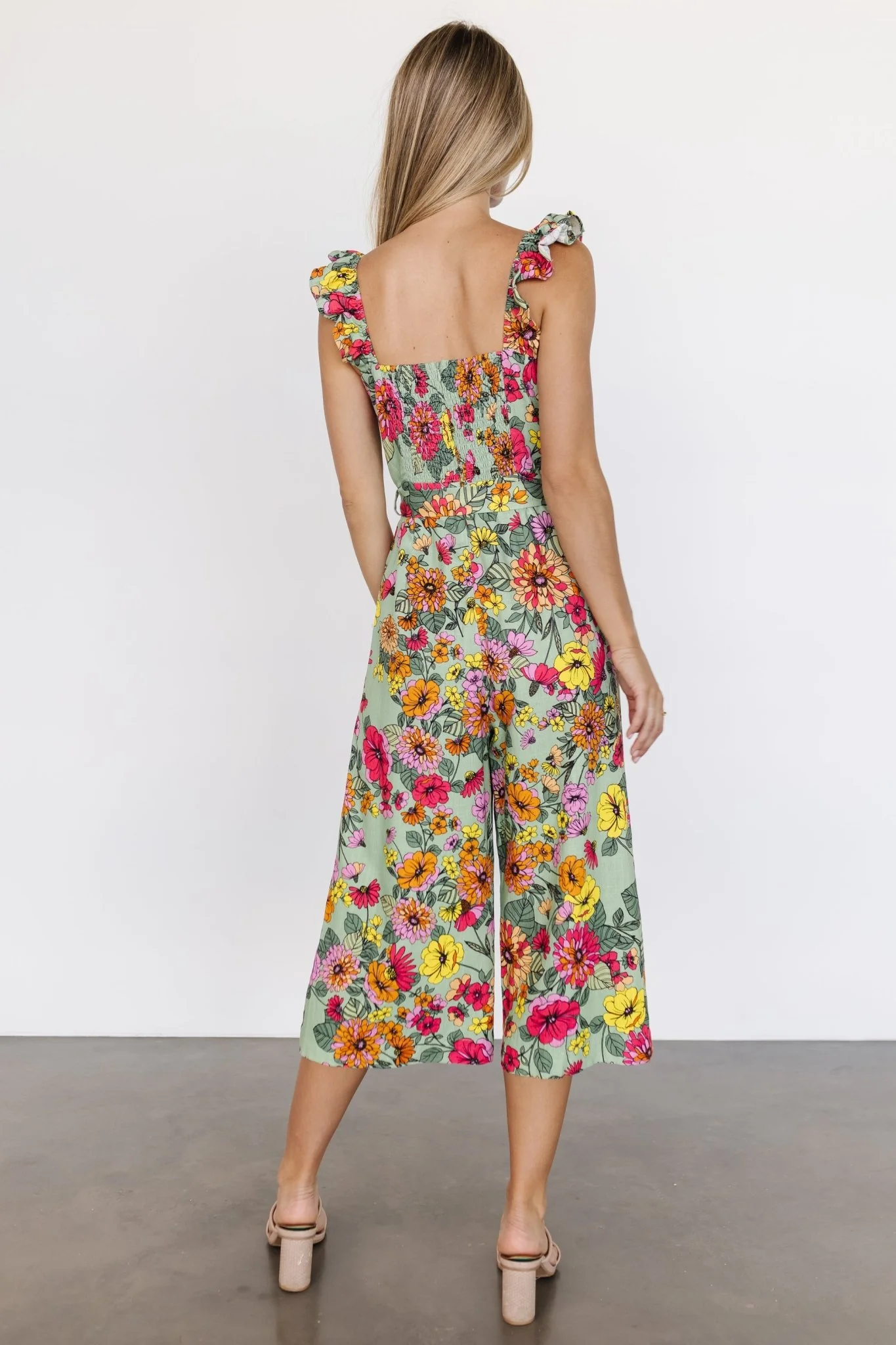 Gemma Jumpsuit | Sage Multi