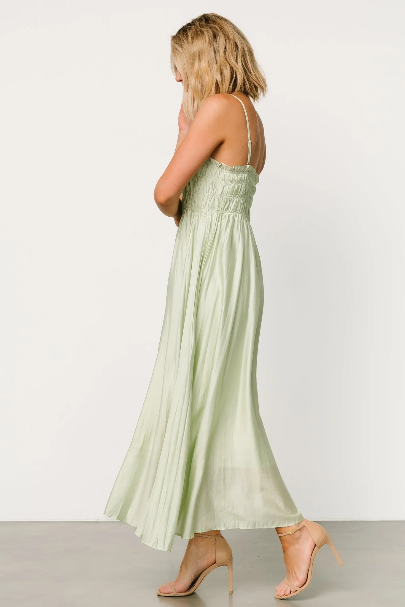 Hattie Maxi Dress | Light Sage