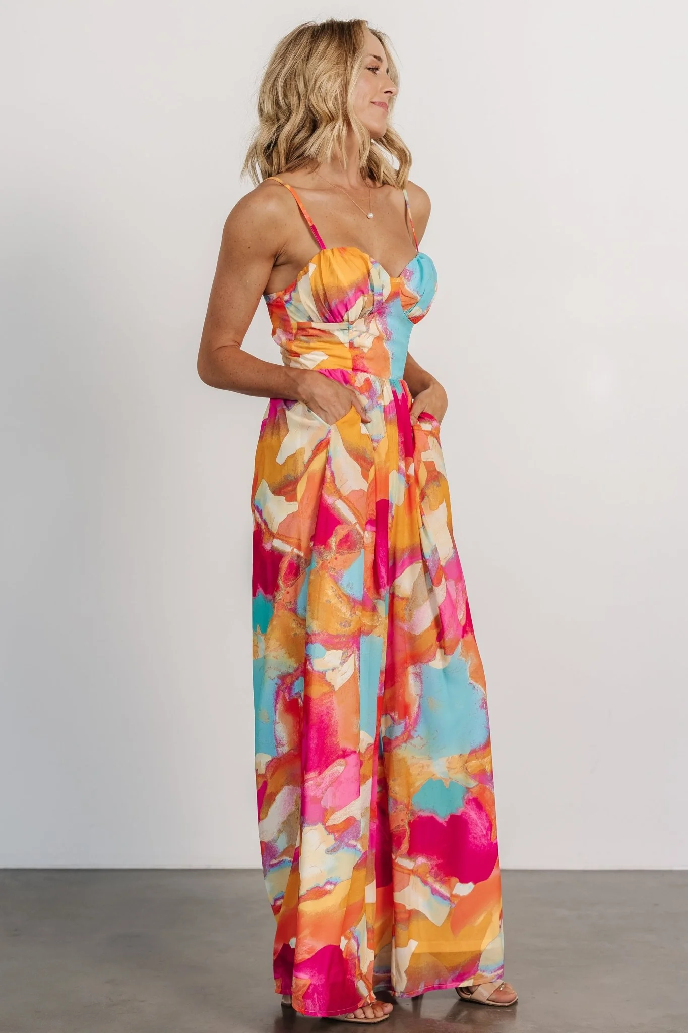 Shea Jumpsuit | Multi Print