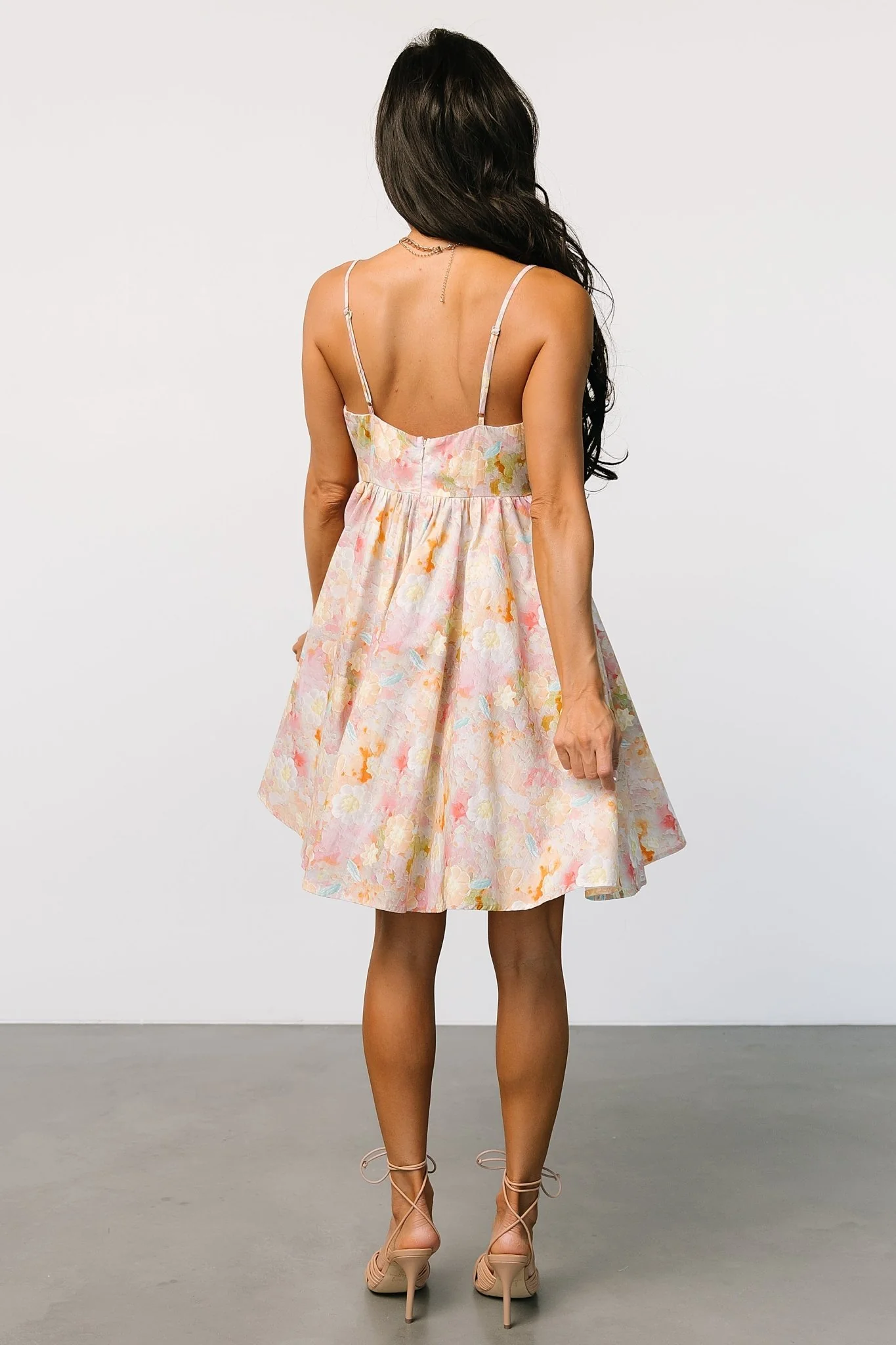 Camellia Mini Dress | Pastel Multi