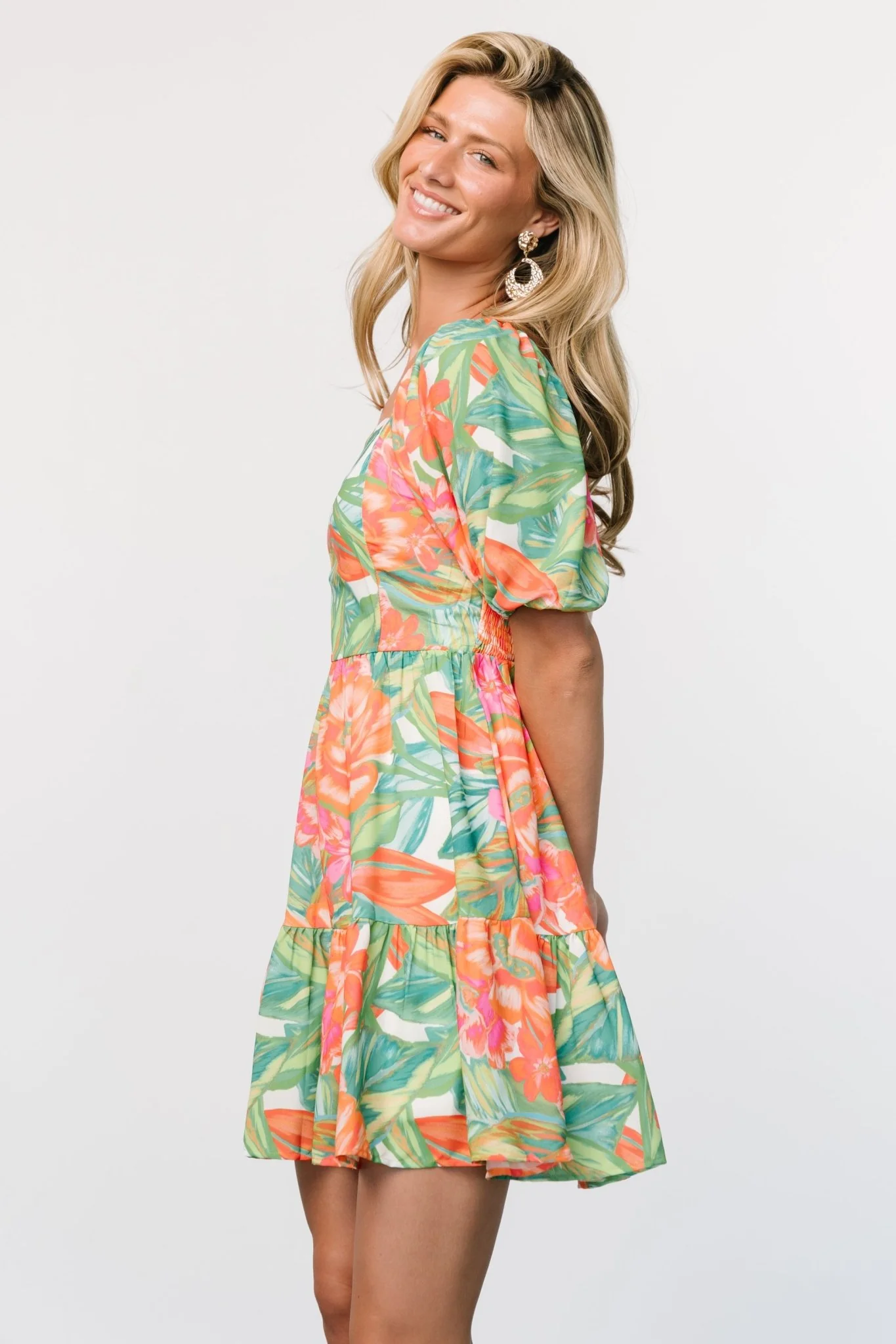 Fiji Mini Dress | Multi Print