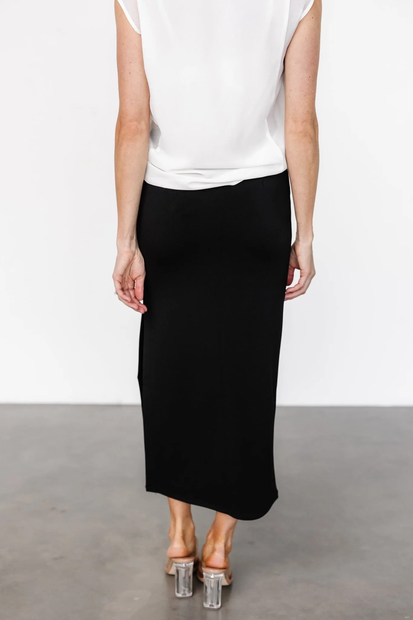 Pembroke Pencil Skirt | Black