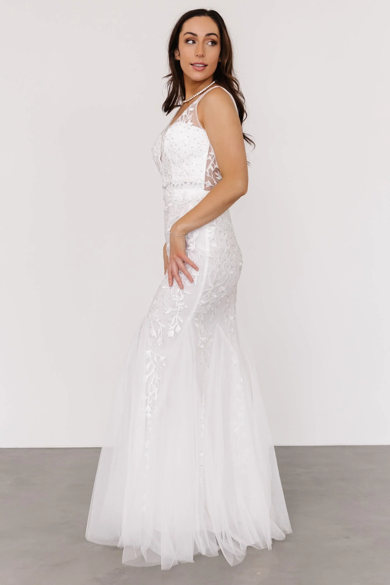 Fleurette Bridal Gown | White