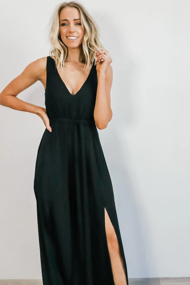 Hera Maxi Dress | Black