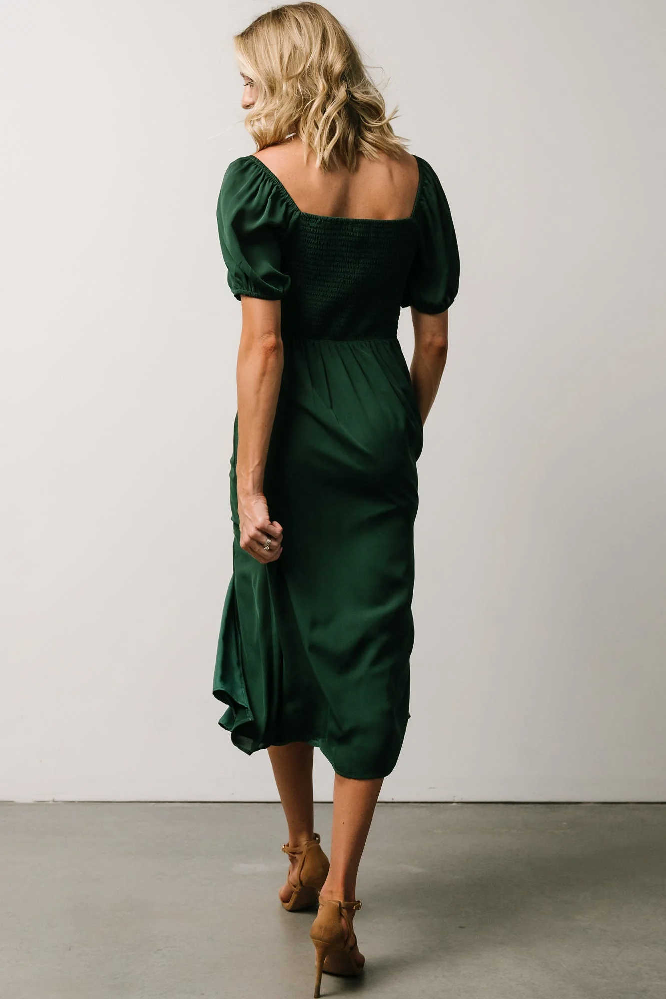 Cadence Midi Dress | Green