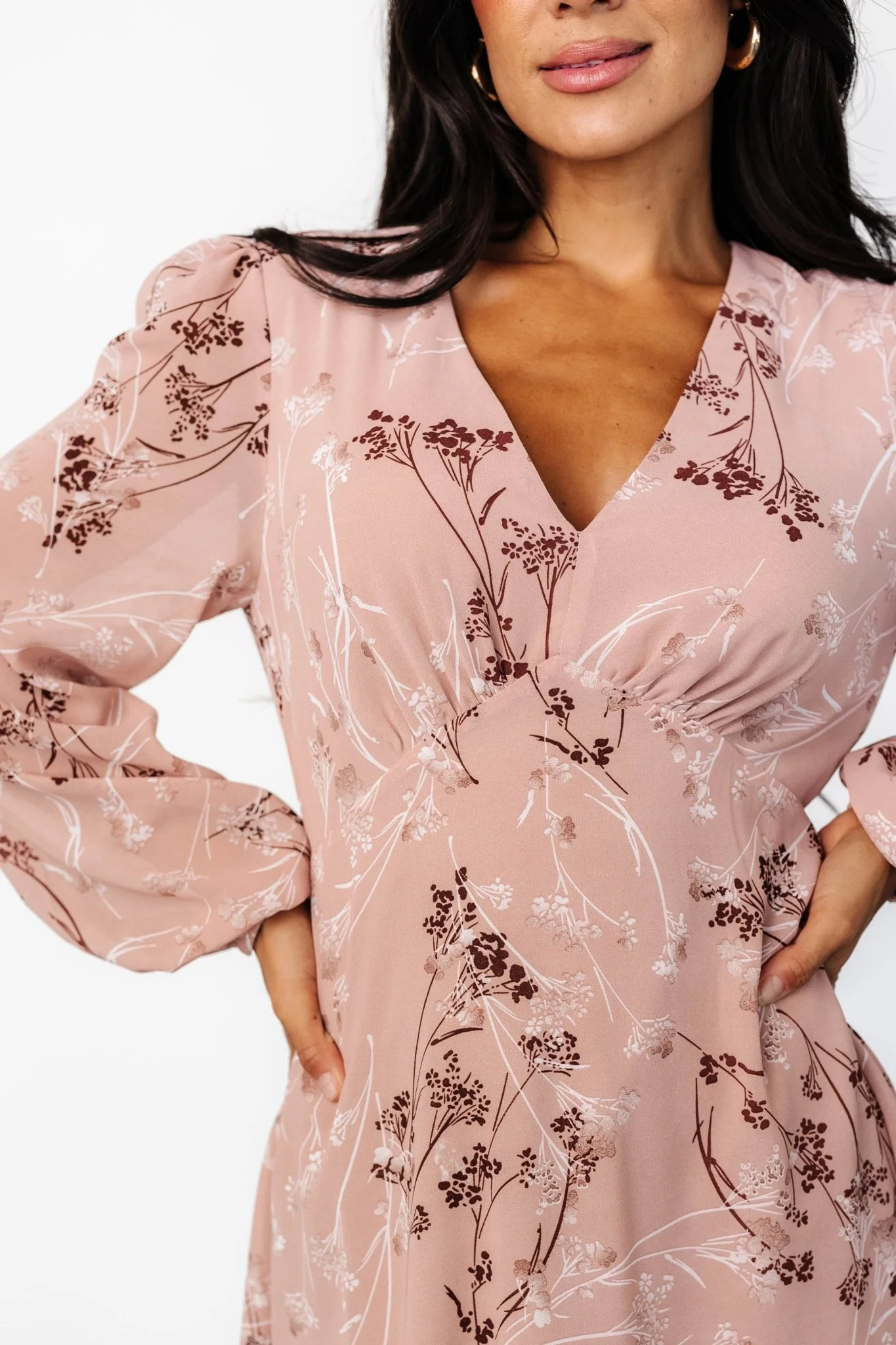 Rosalind Short Dress | Vintage Blush