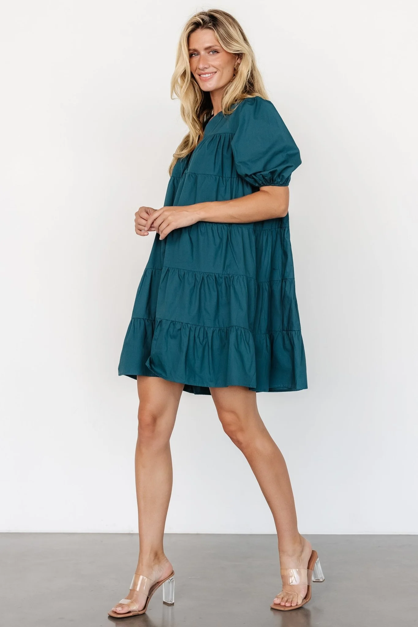 Keaton Short Dress | Jade