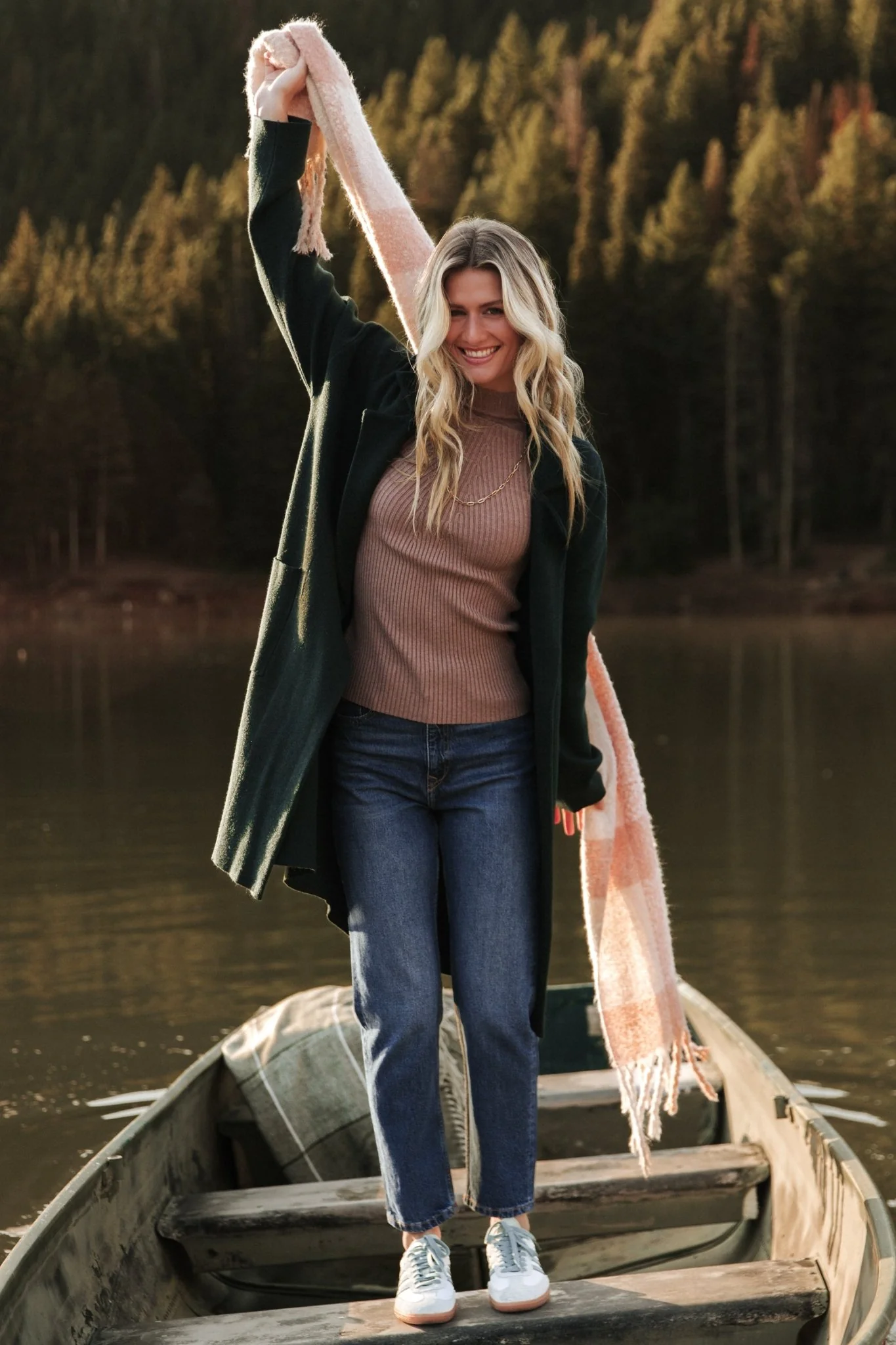 Roland Long Jacket | Dark Green