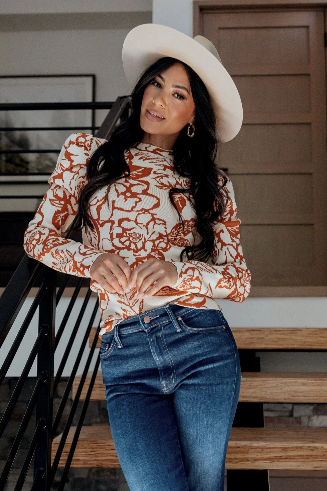 Sebastian Sweater | Rust Multi