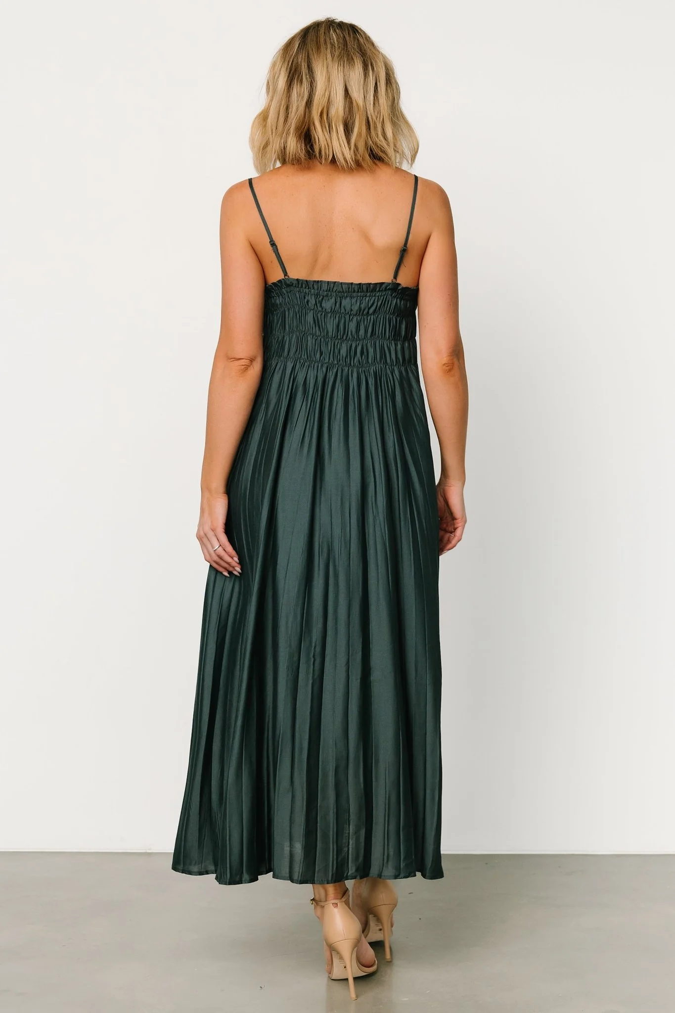 Hattie Maxi Dress | Dark Jade