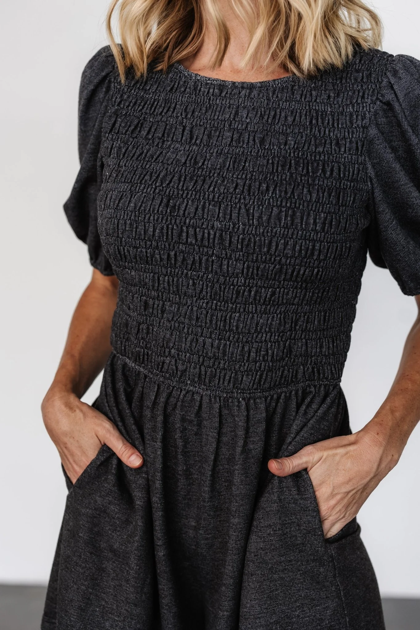 Beaumont Romper | Heather Black