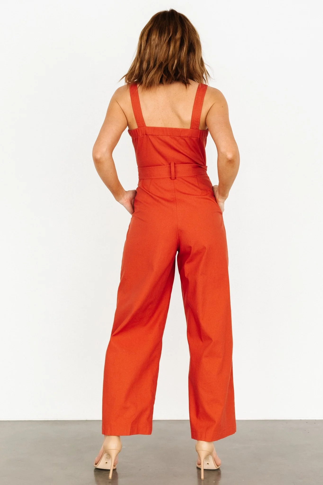 Hartford Jumpsuit | Rust