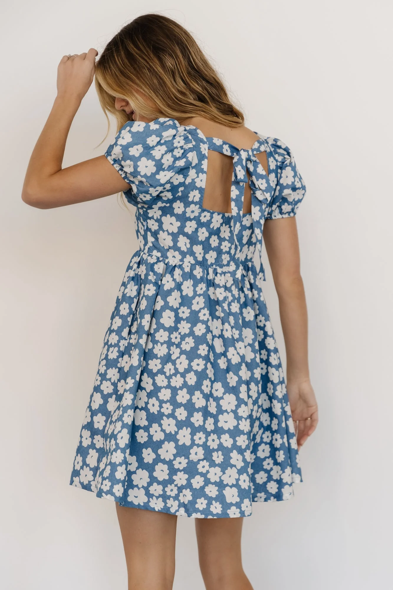 McKell Mini Dress | Chambray Floral