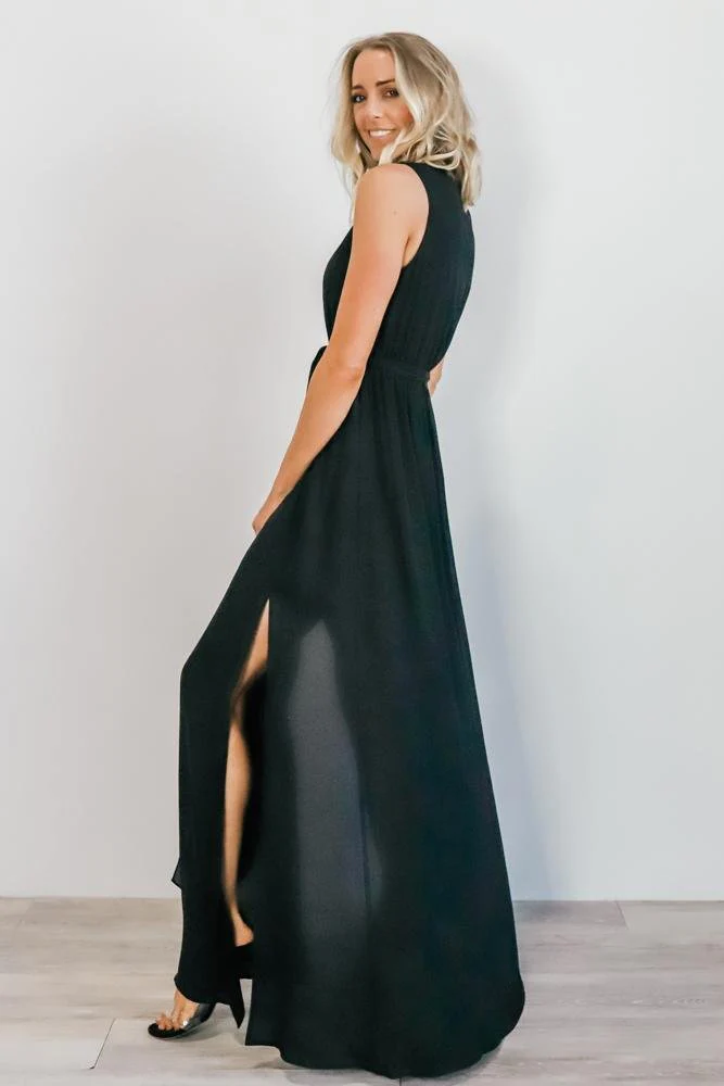 Hera Maxi Dress | Black