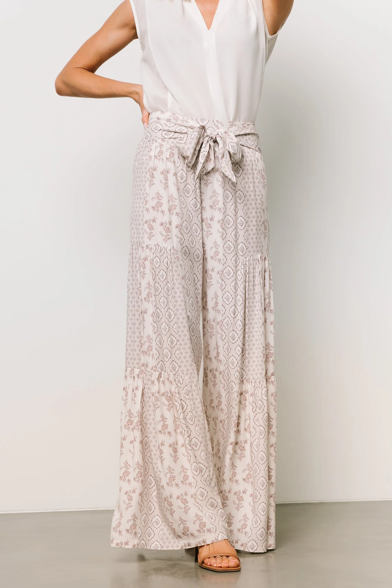 San Sebastian Pants | Tan Multi