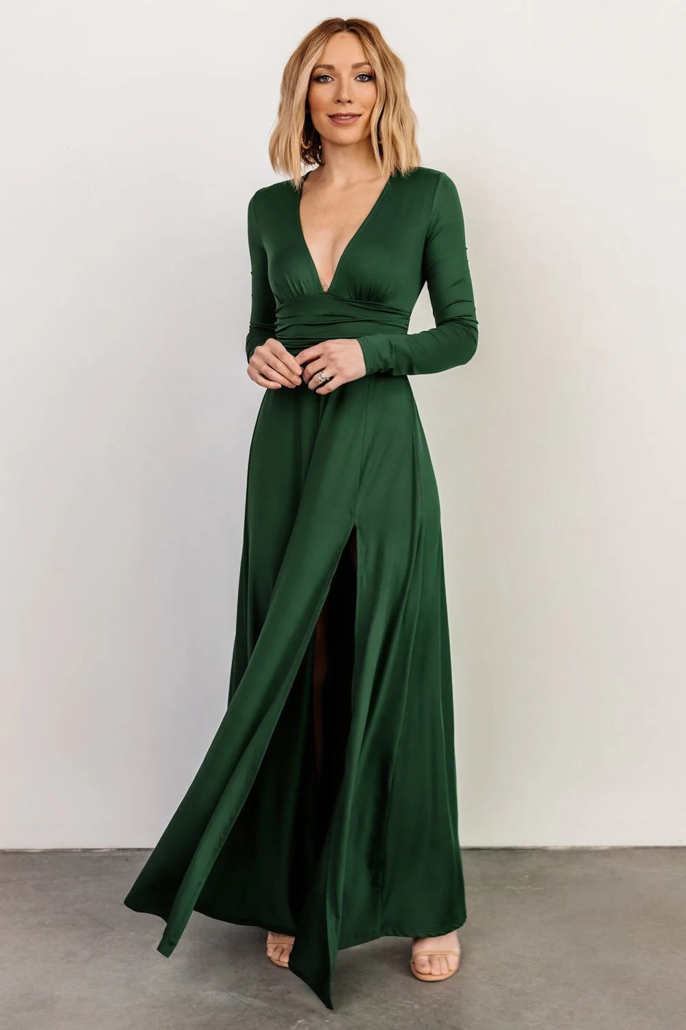 Arianna Maxi Dress | Hunter Green