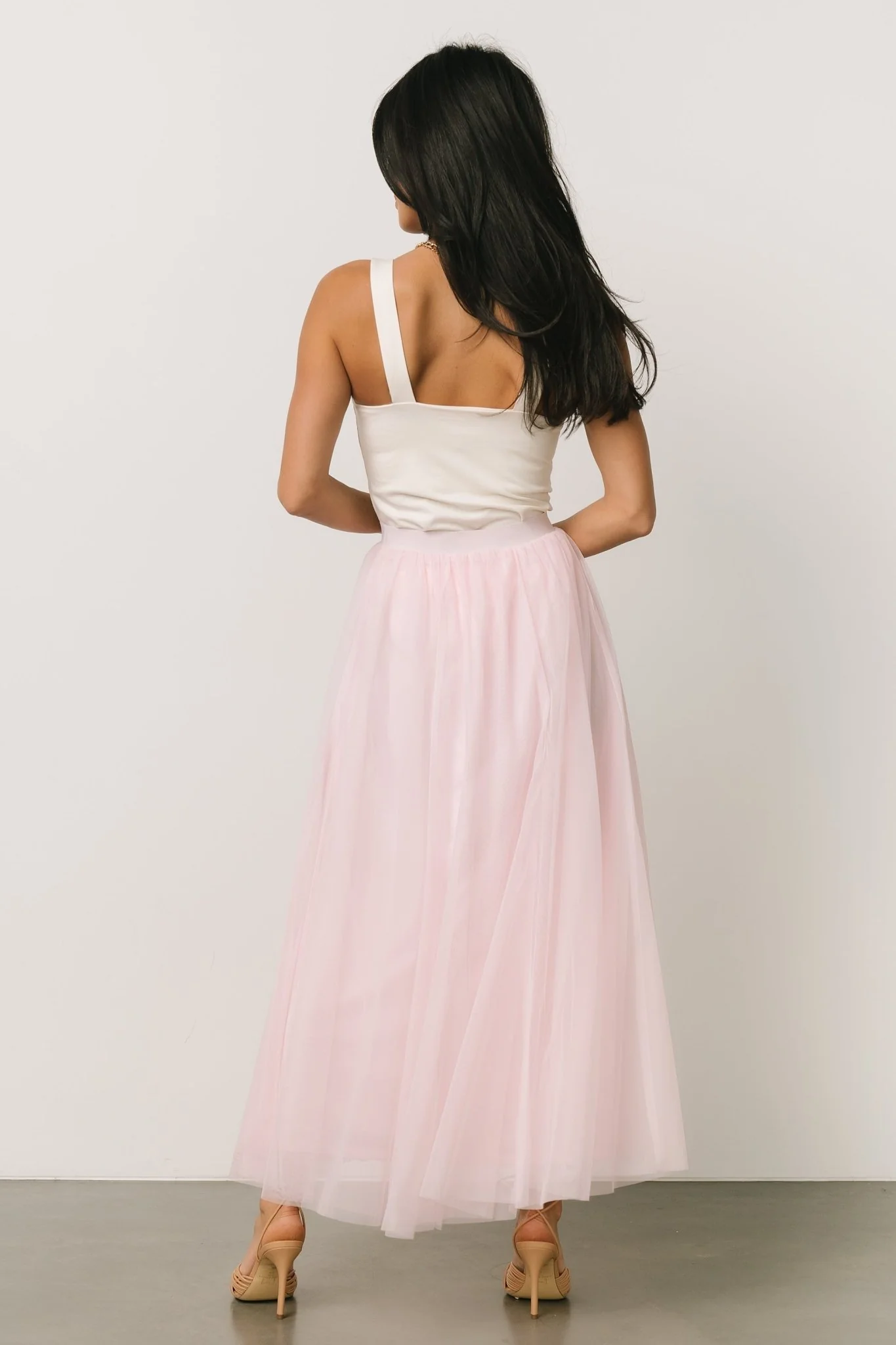 Mila Tulle Skirt | Rosy Pink