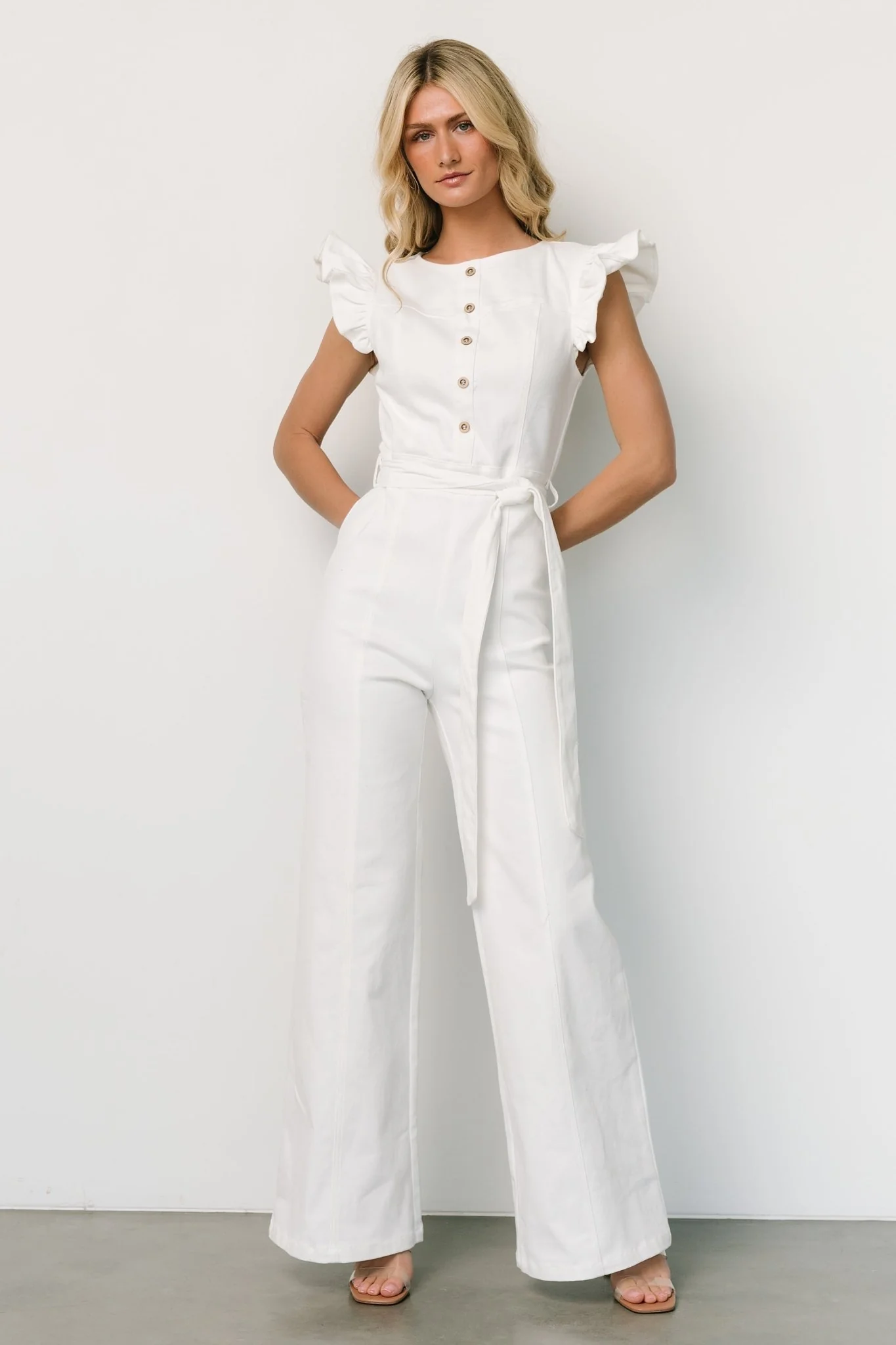 Ramy Jumpsuit | Off White