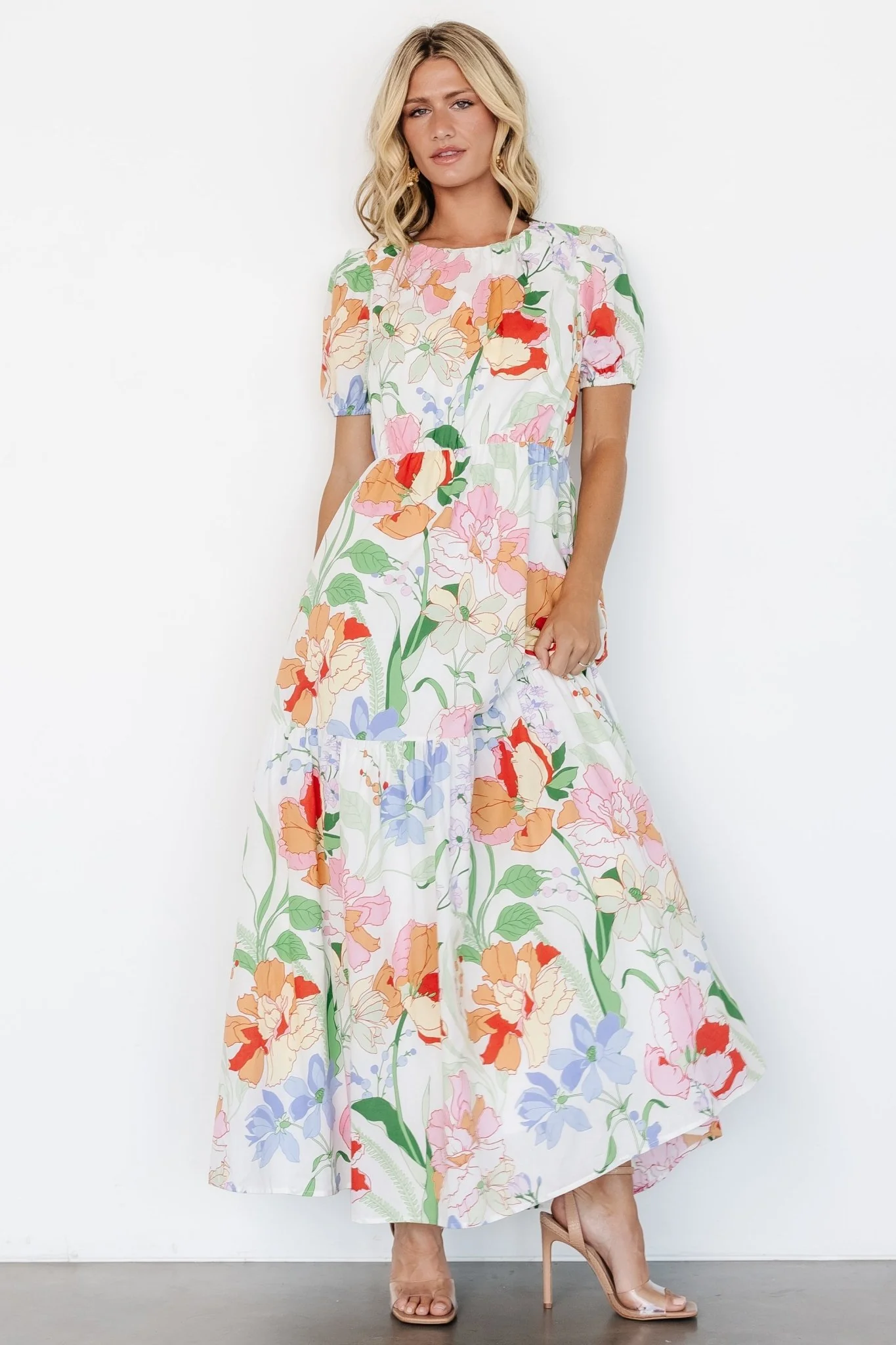 Risette Maxi Dress | Multi Floral