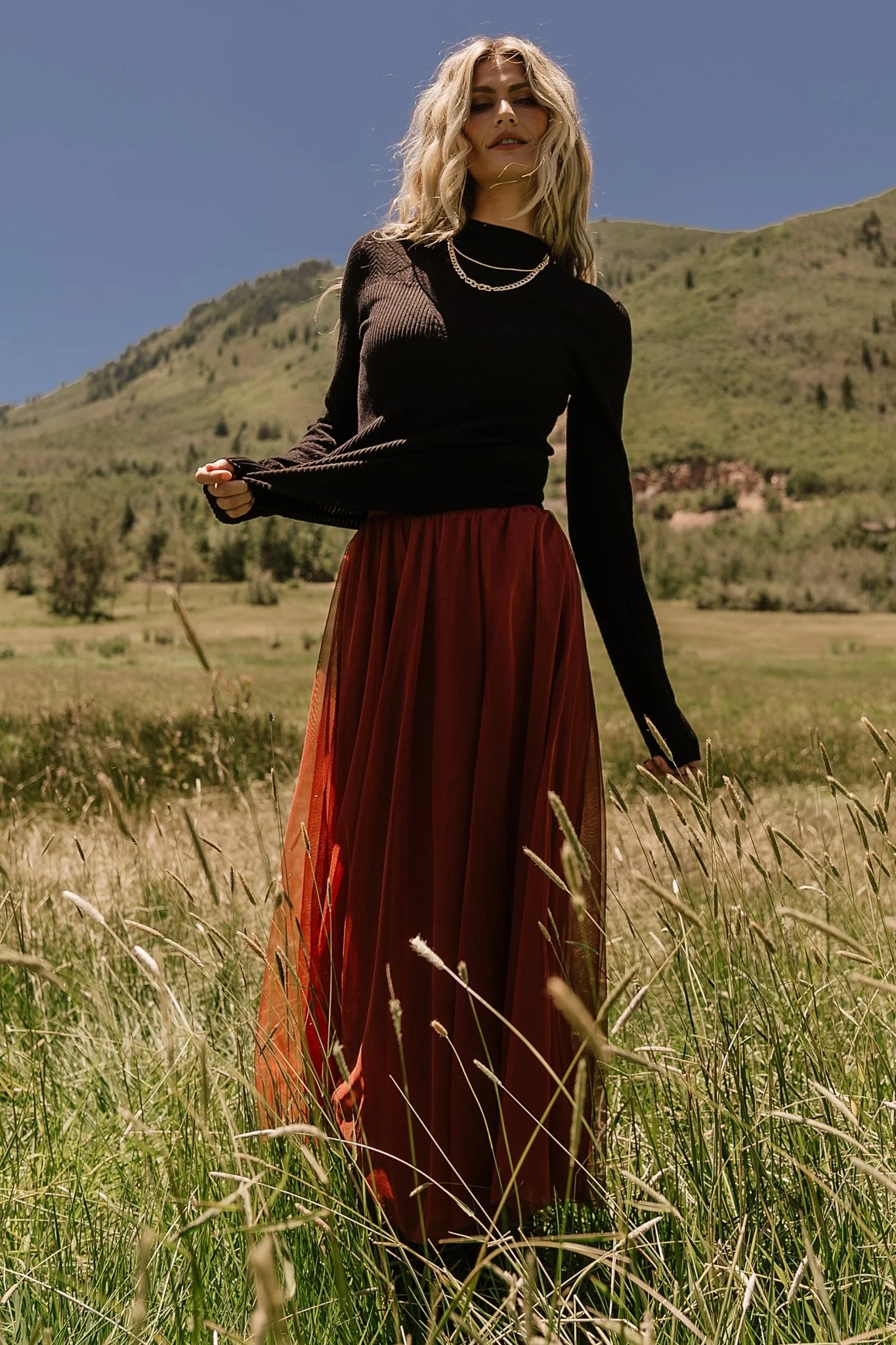 Mila Tulle Skirt | Cinnamon