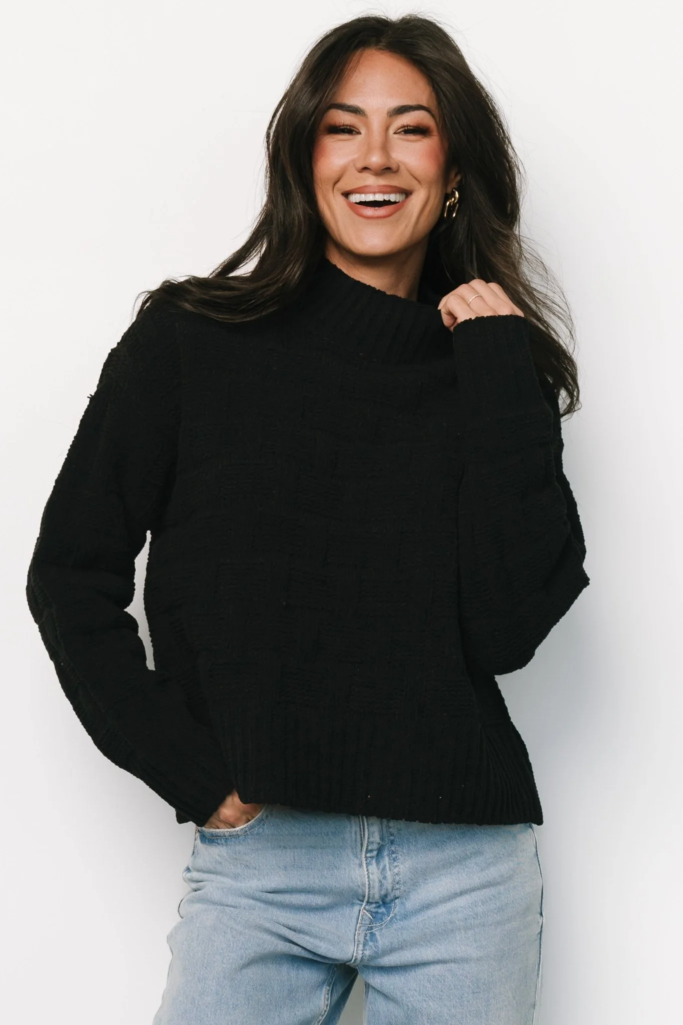 Stetson Knit Sweater | Black