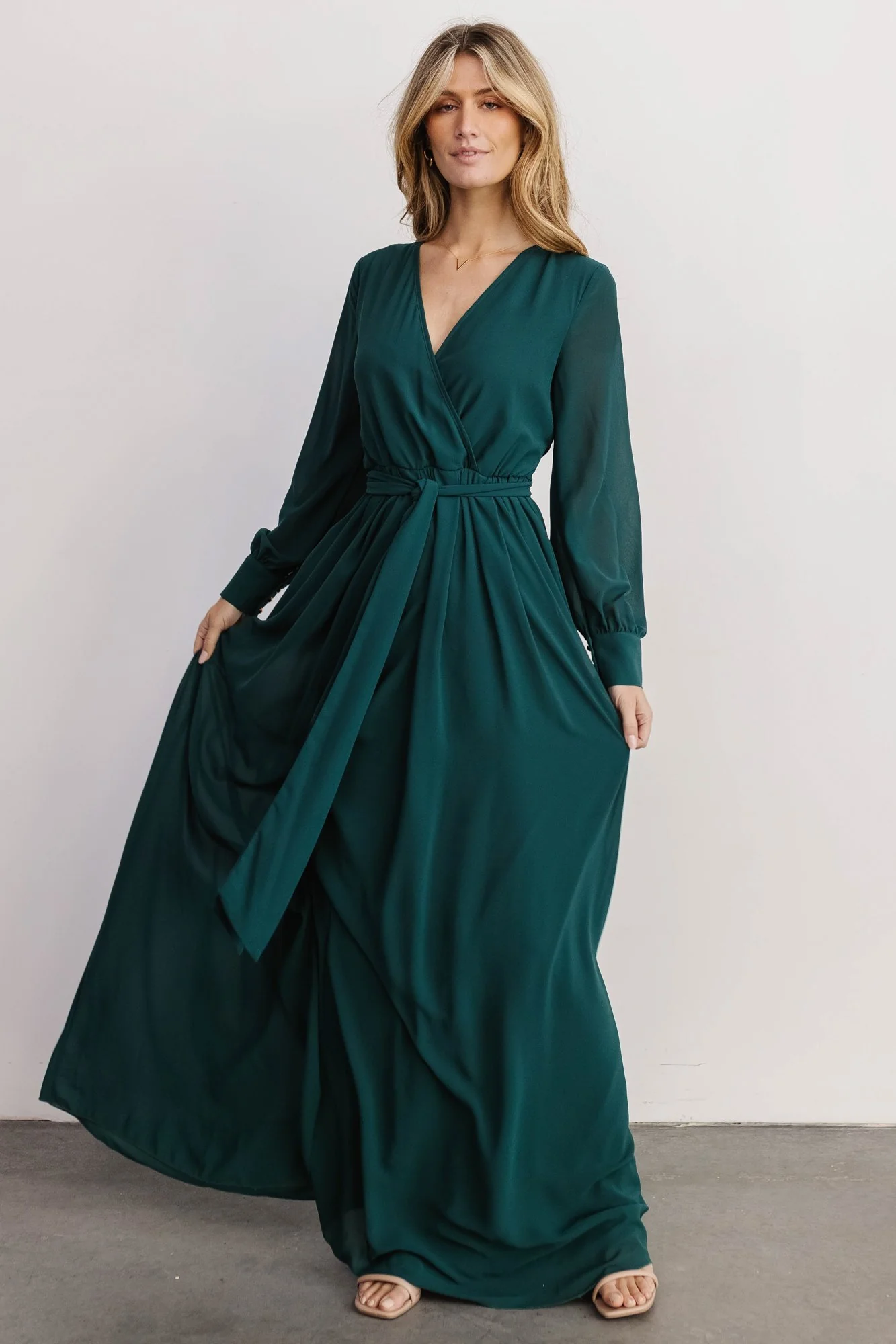 Lydia Maxi Dress | Hunter Green