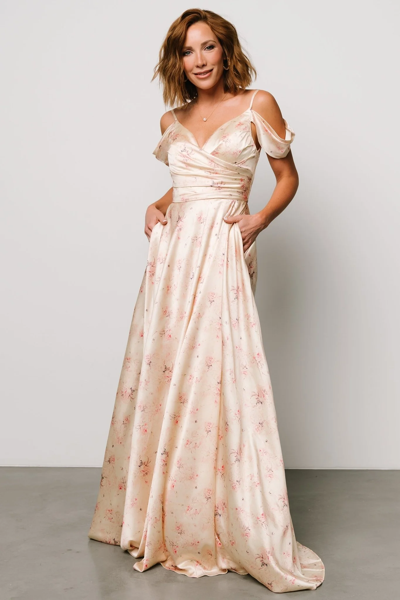 Clairemont Gown | Pale Gold