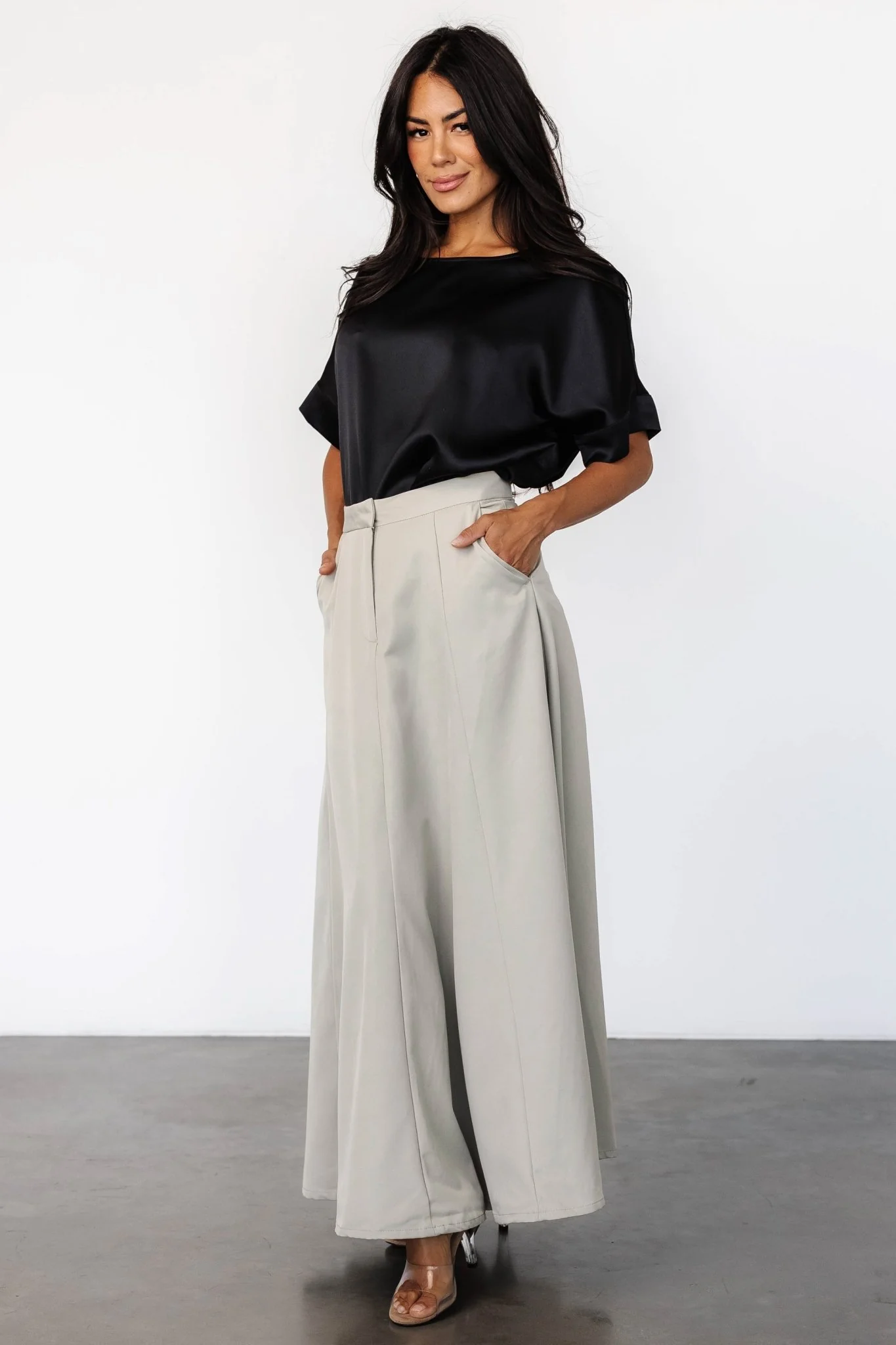 Shaylyn Maxi Skirt | Natural