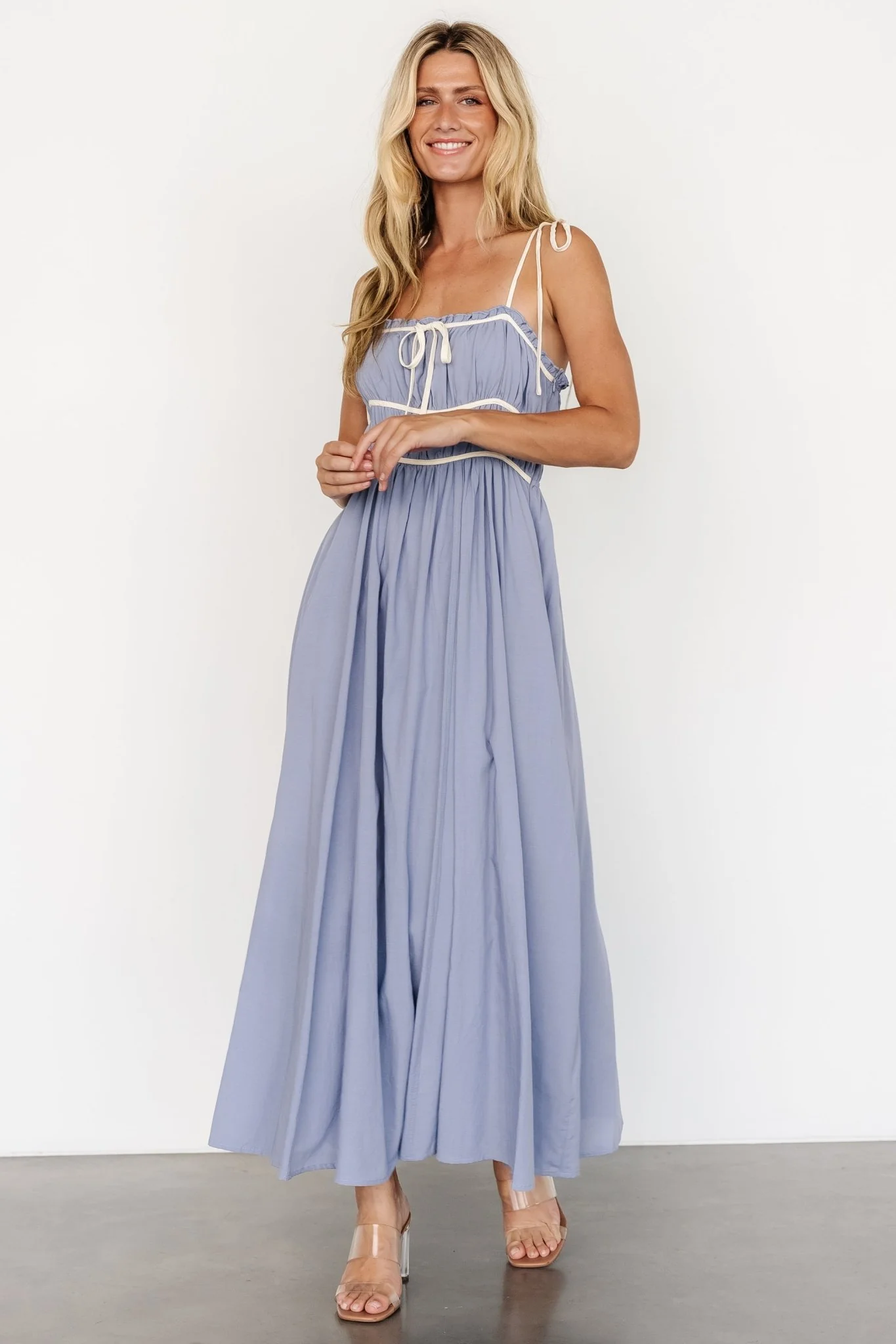 Kerstin Tank Maxi Dress | Peri Blue