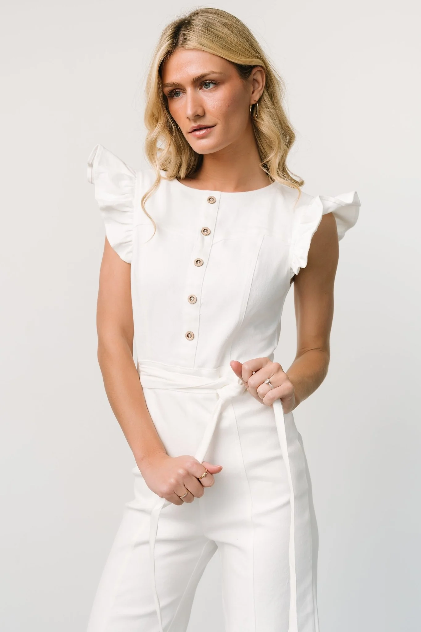 Ramy Jumpsuit | Off White