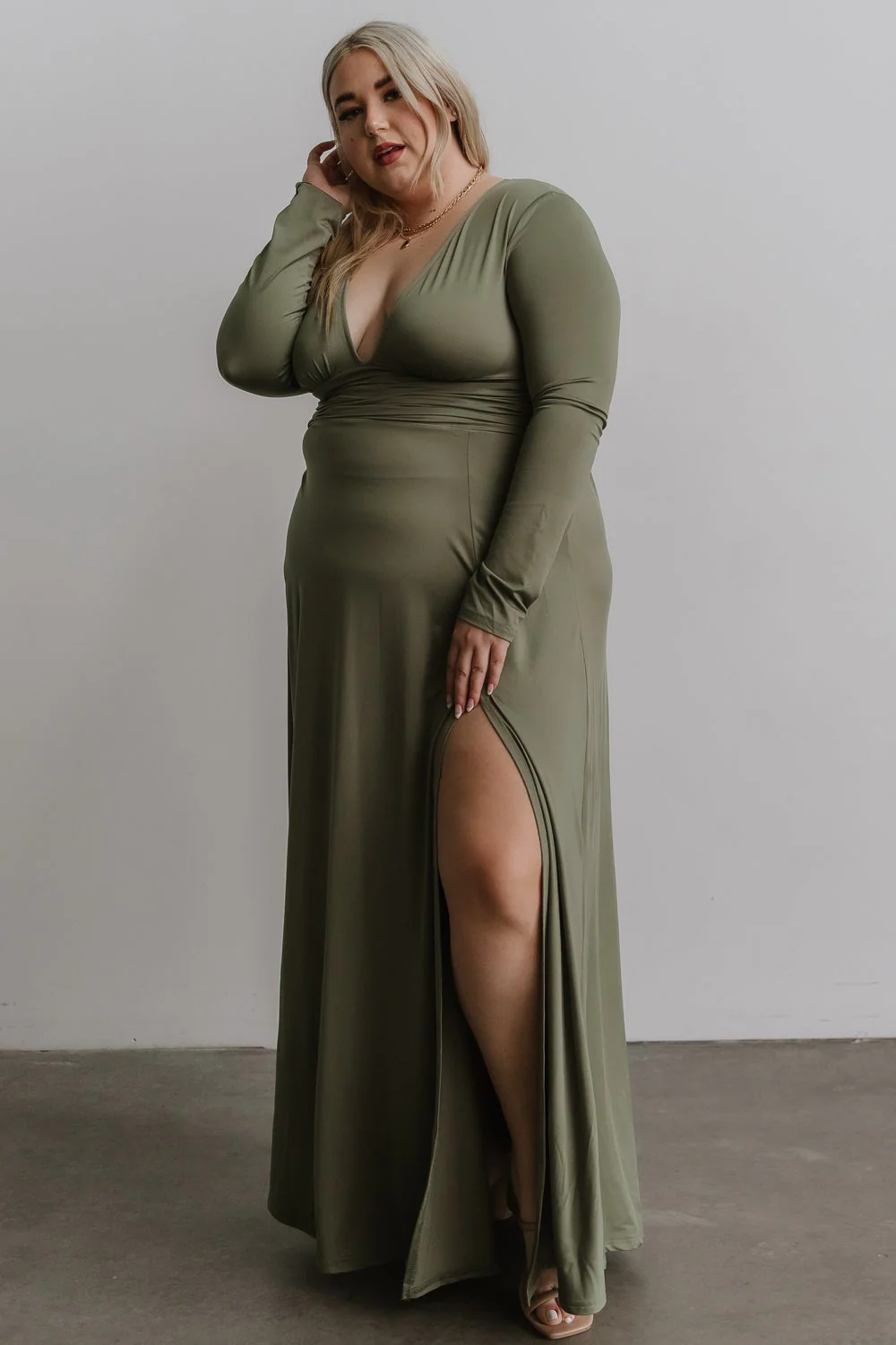 Arianna Maxi Dress | Dusty Sage