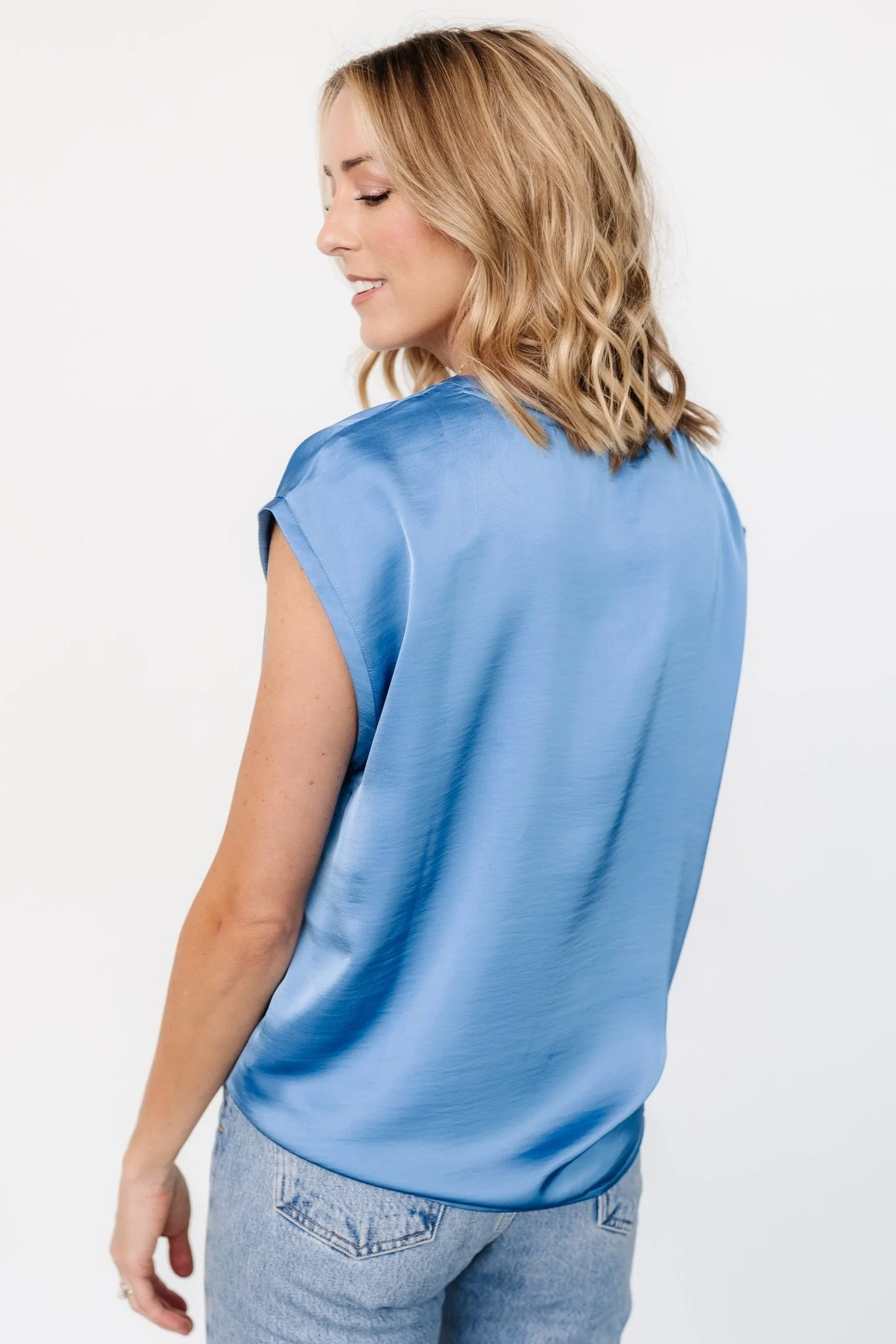 Adina Top | Winter Blue