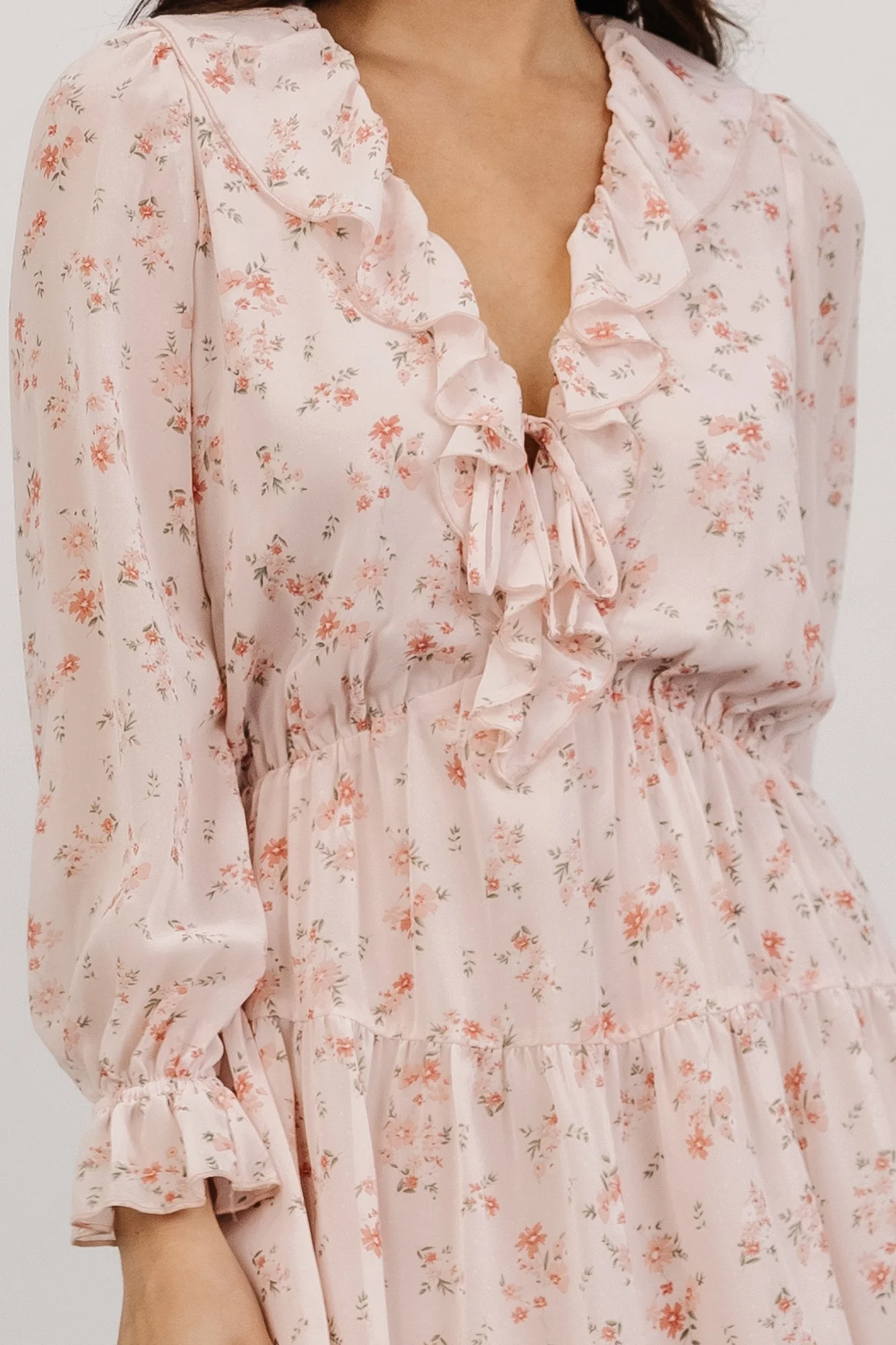 Doris Mini Dress | Blush Floral