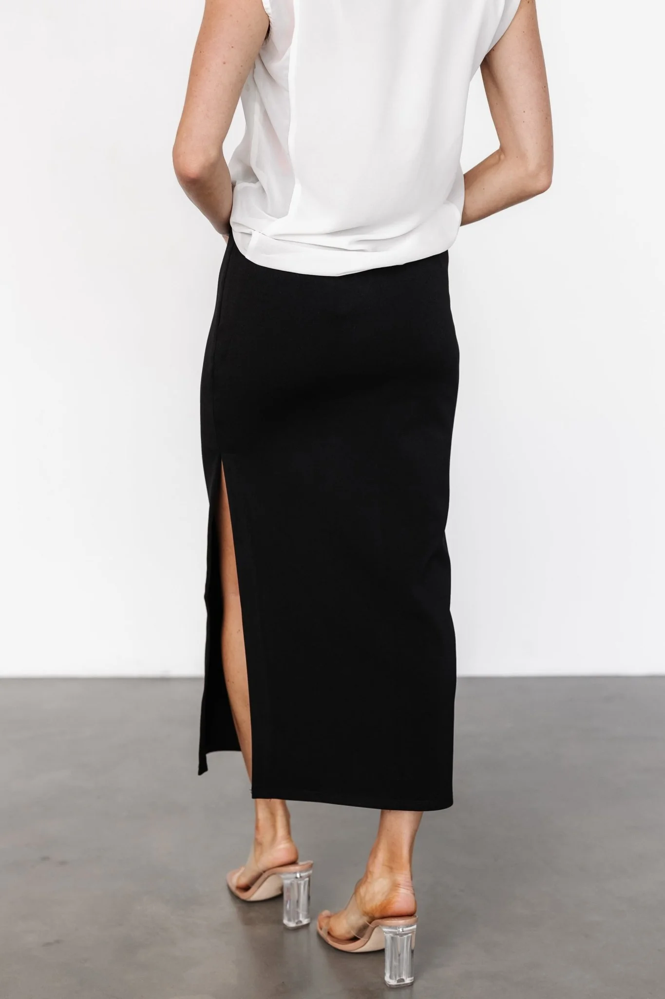 Pembroke Pencil Skirt | Black