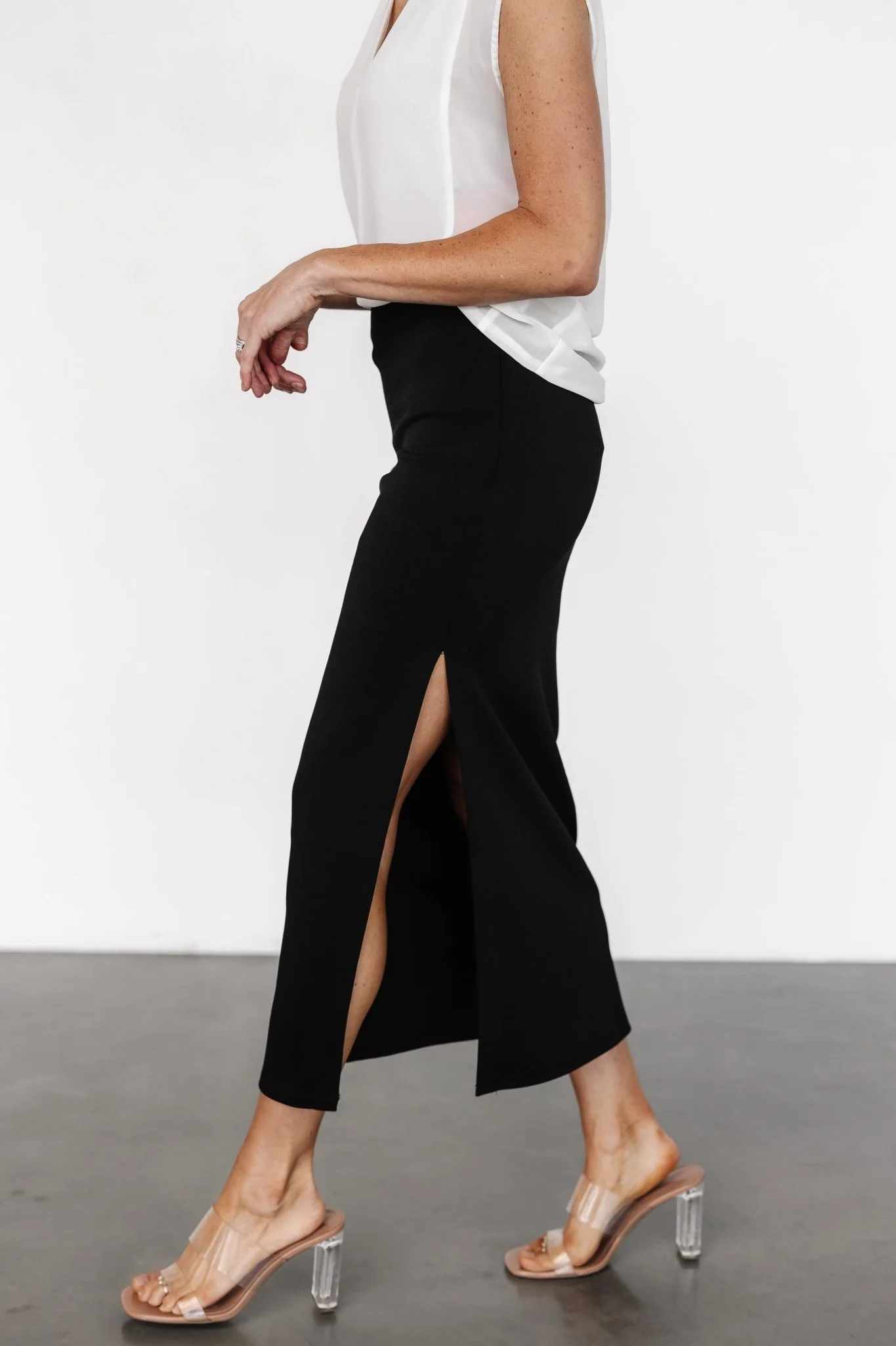Pembroke Pencil Skirt | Black