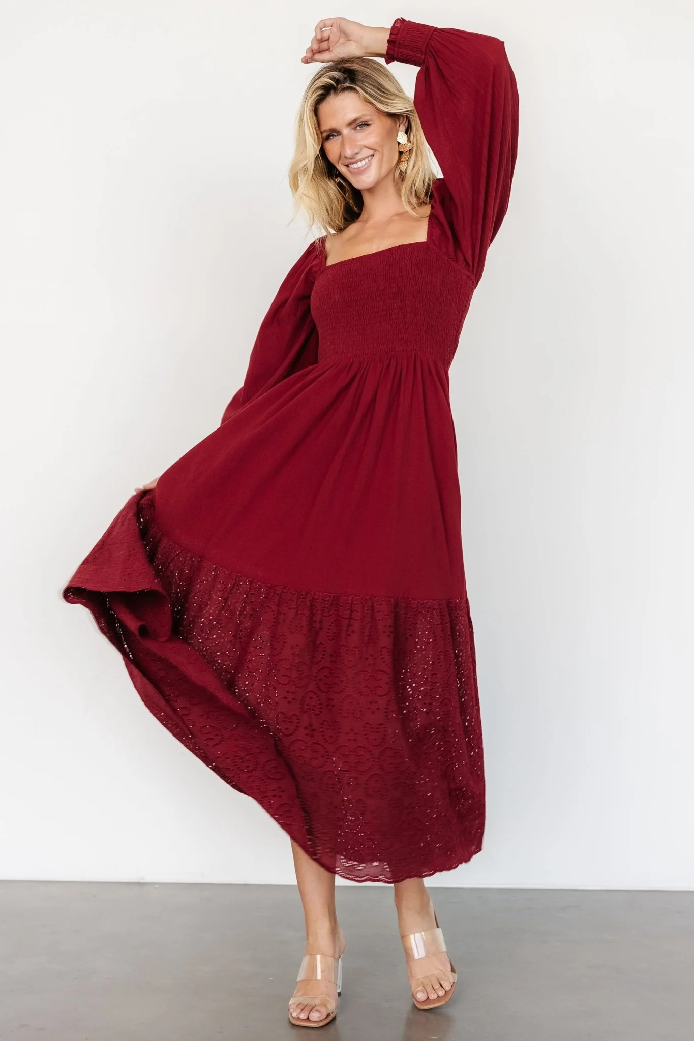 Marcella Maxi Dress | Wine
