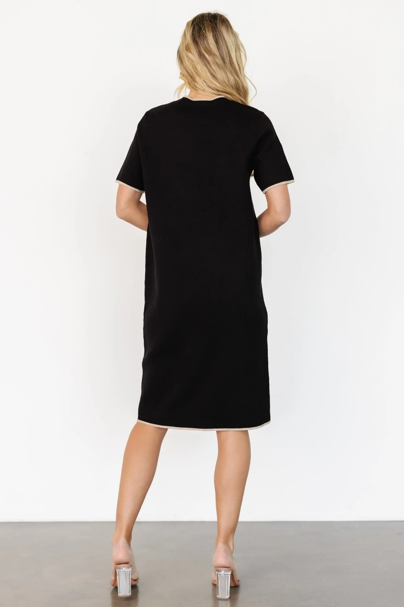 Emelia Shift Dress | Black