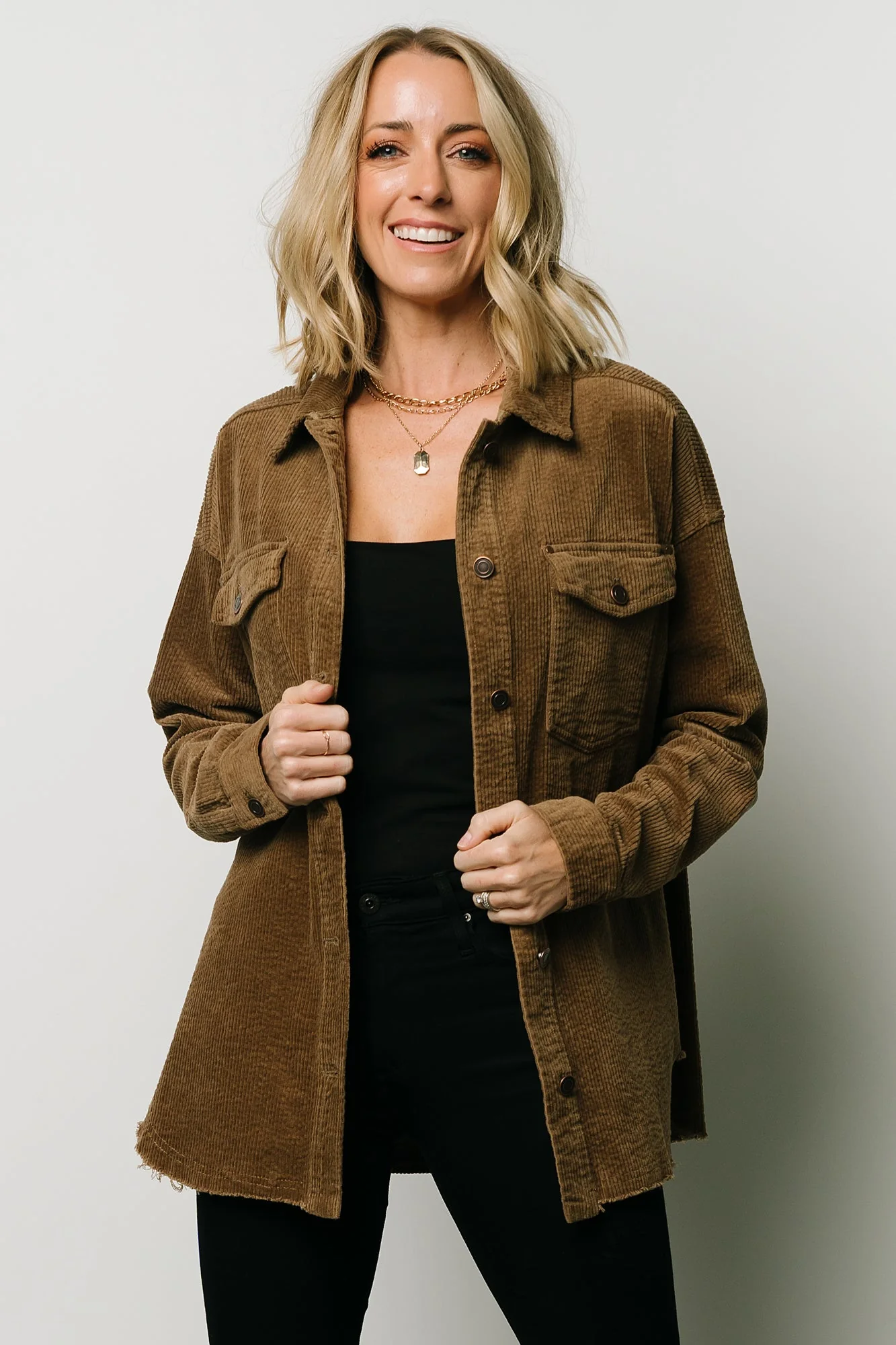 Greeley Corduroy Jacket | Coffee