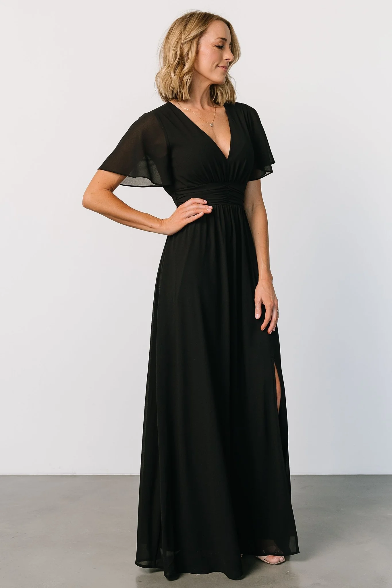 Ramona Maxi Dress | Black
